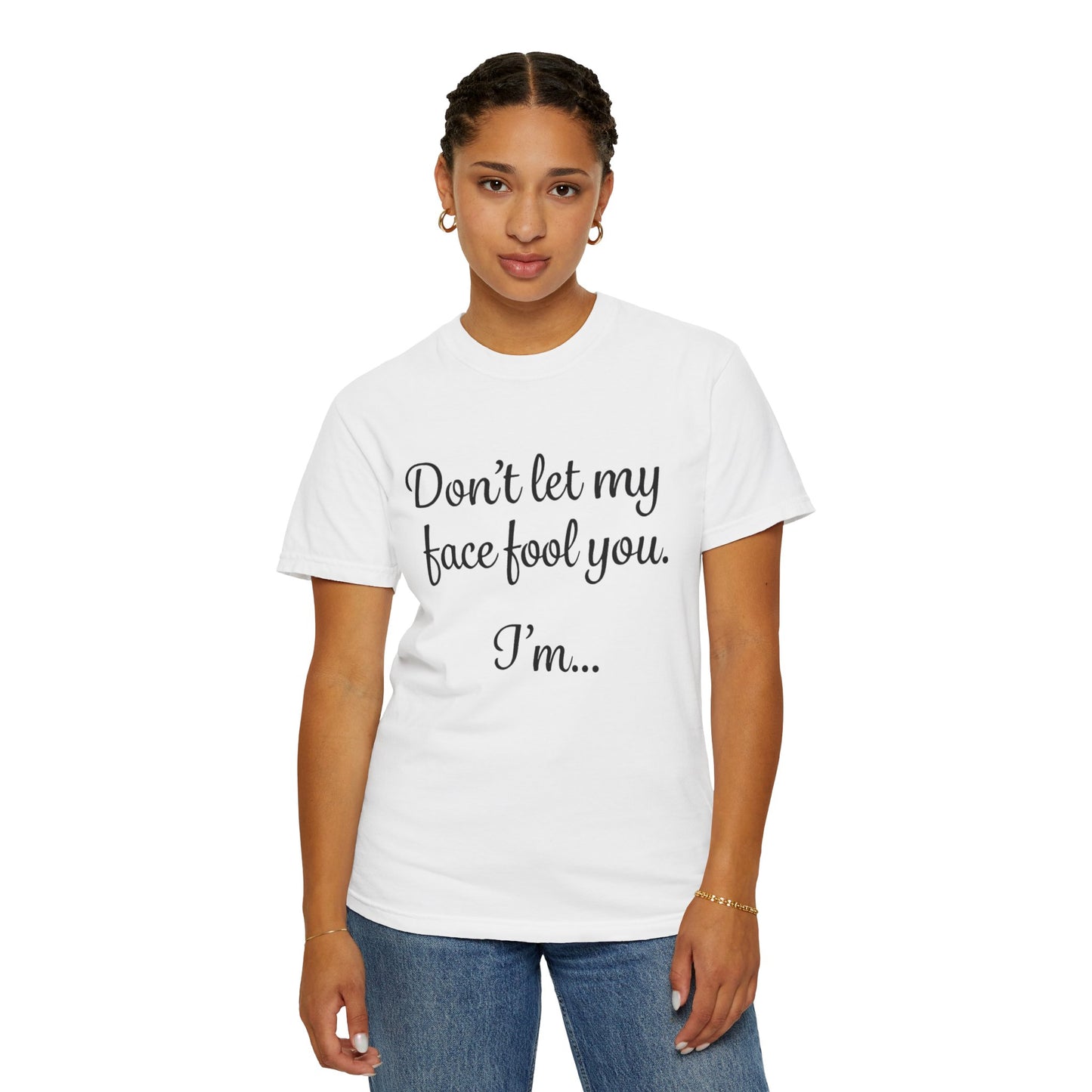 Sunburnt Hungry Sassy Garment-Dyed T-shirt