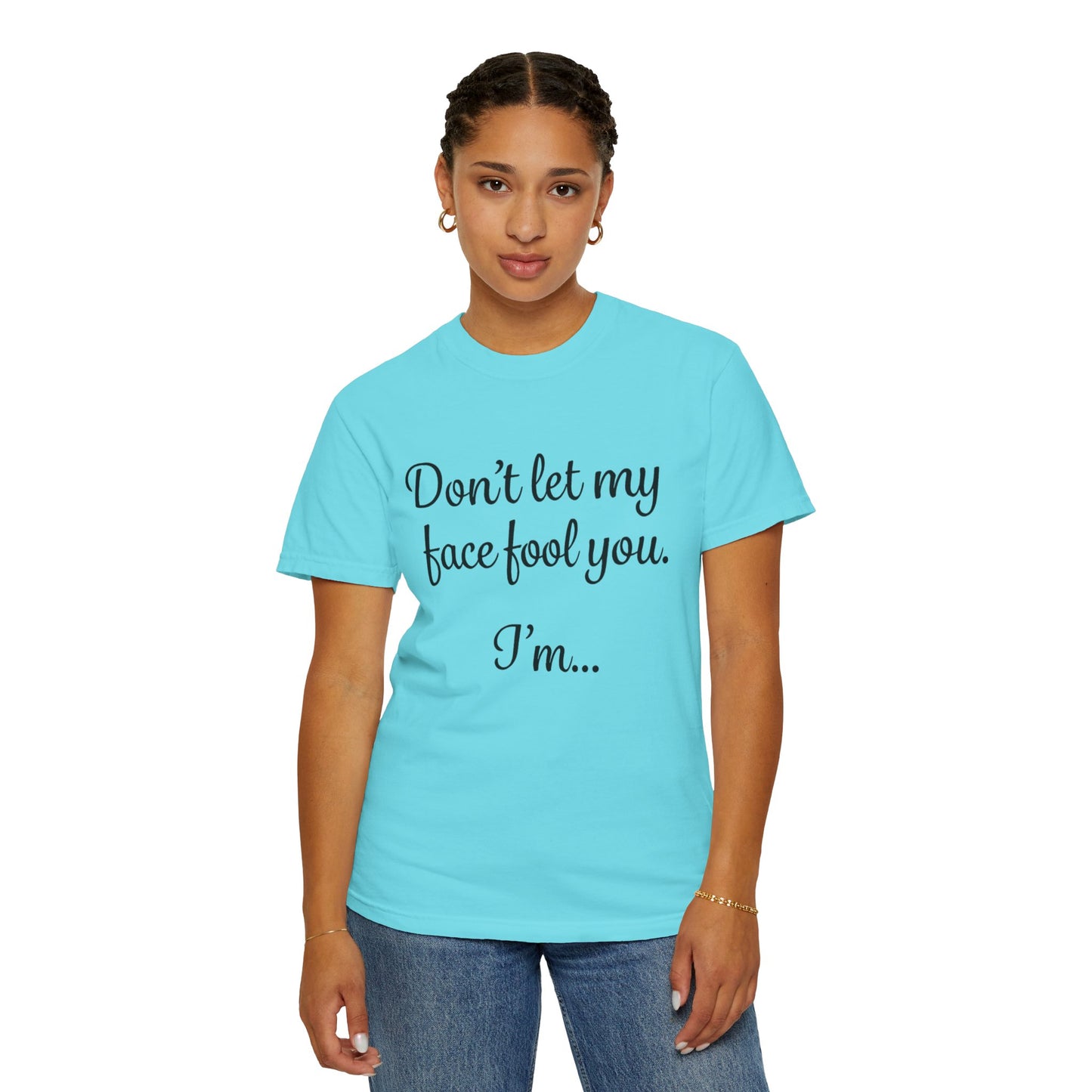 Sunburnt Hungry Sassy Garment-Dyed T-shirt