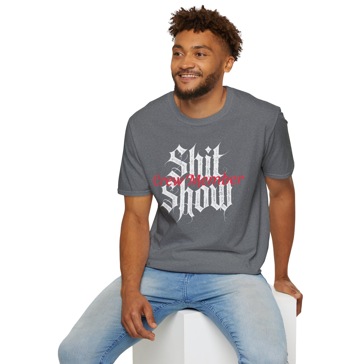$hit Show Crew Member Unisex Softstyle T-Shirt