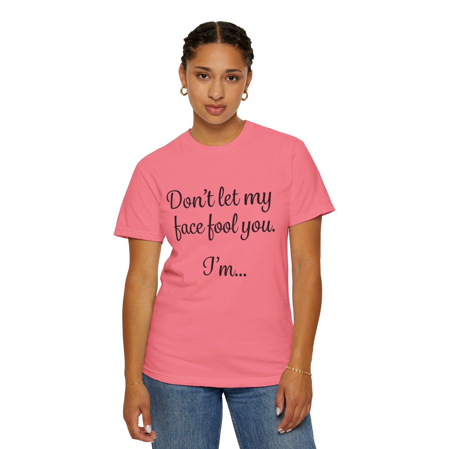 Sunburnt Hungry Sassy Garment-Dyed T-shirt
