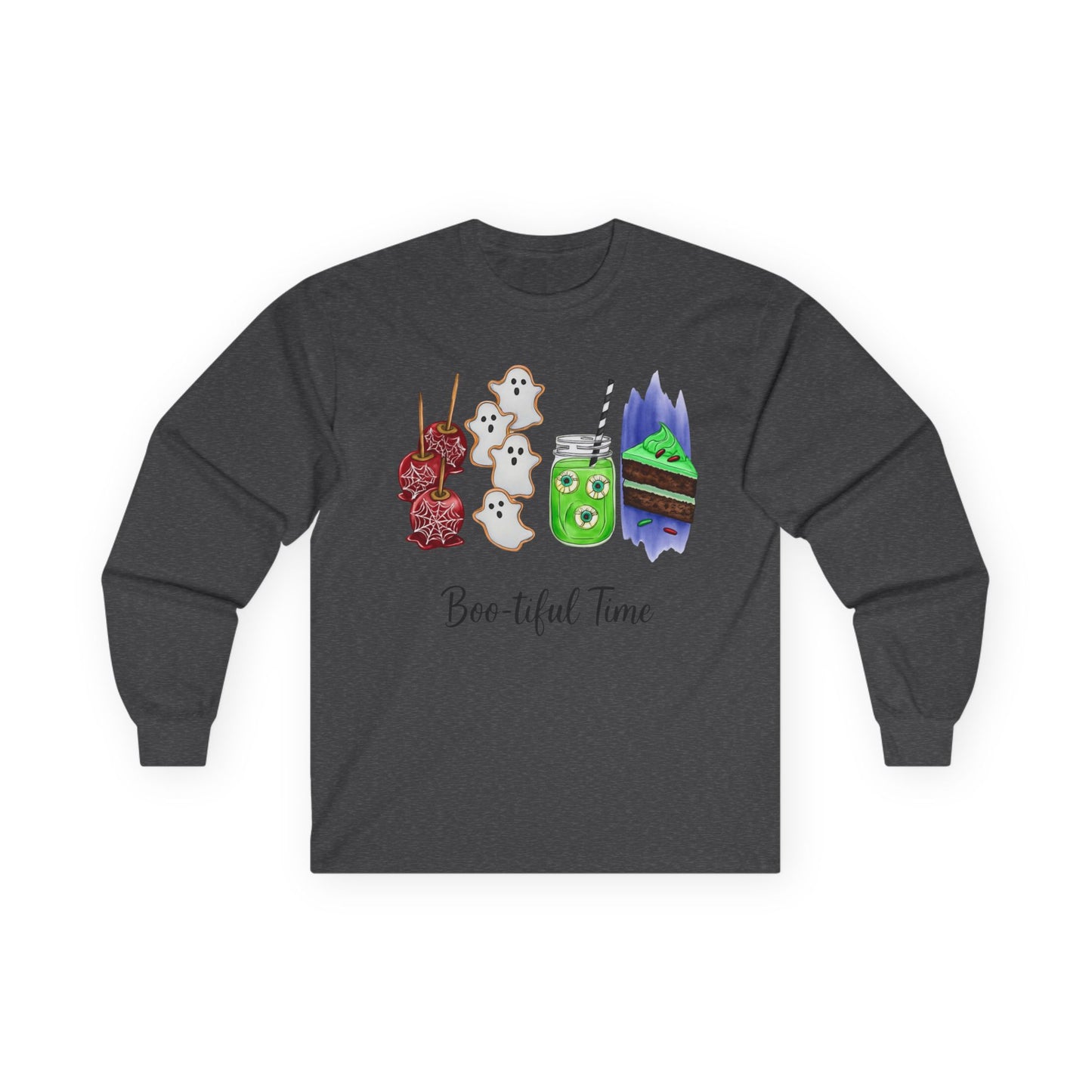 Boo-tiful Time Long Sleeve Unisex Cotton Tee