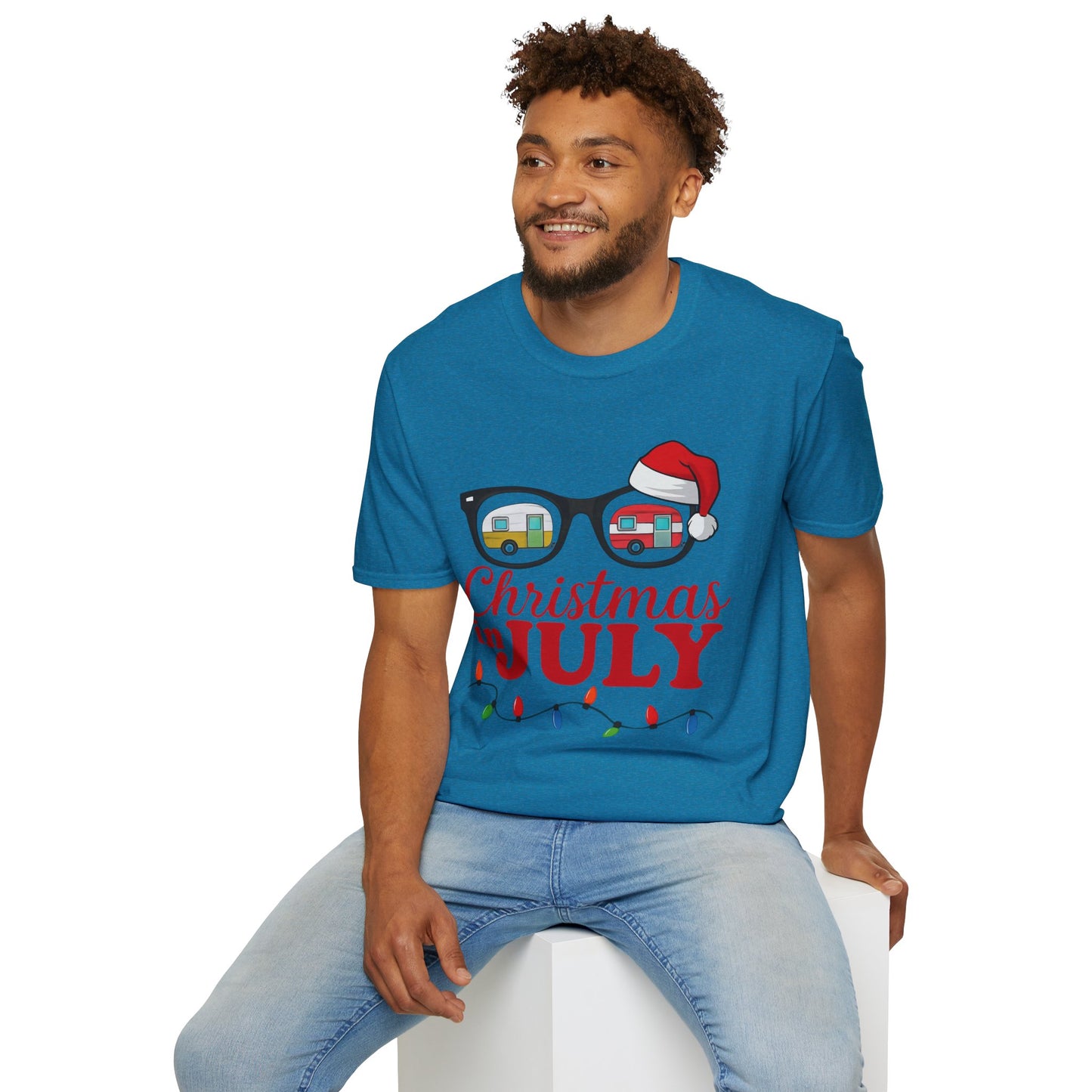 Christmas in July T-Shirt, Unisex Softstyle Tee