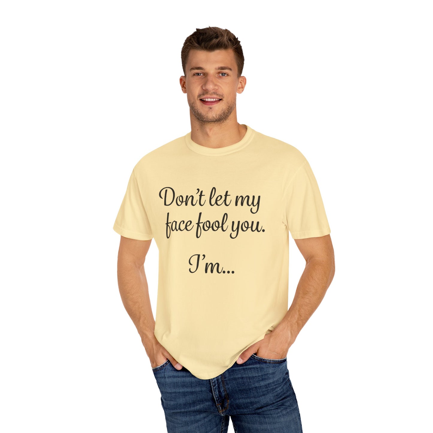 Sunburnt Hungry Sassy Garment-Dyed T-shirt