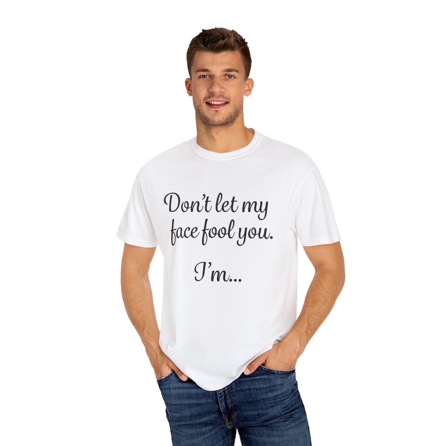 Sunburnt Hungry Sassy Garment-Dyed T-shirt