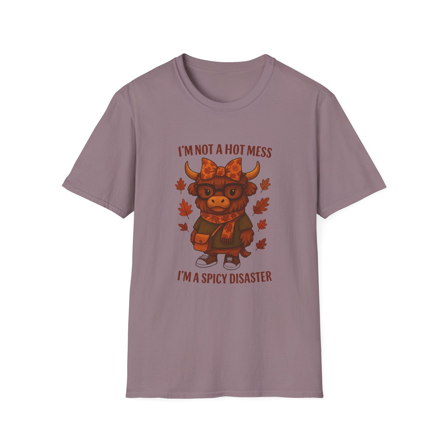 Spicy Disaster Fall Cow T-Shirt