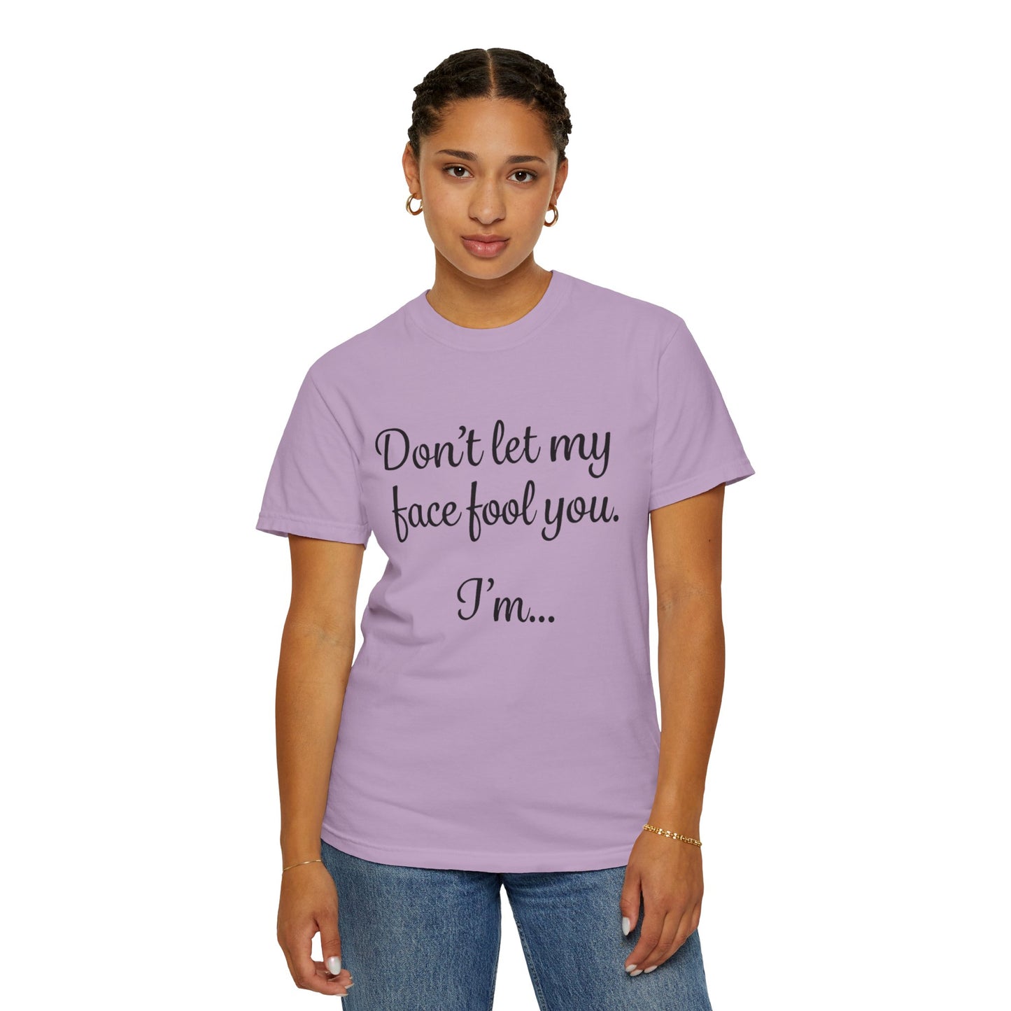 Sunburnt Hungry Sassy Garment-Dyed T-shirt