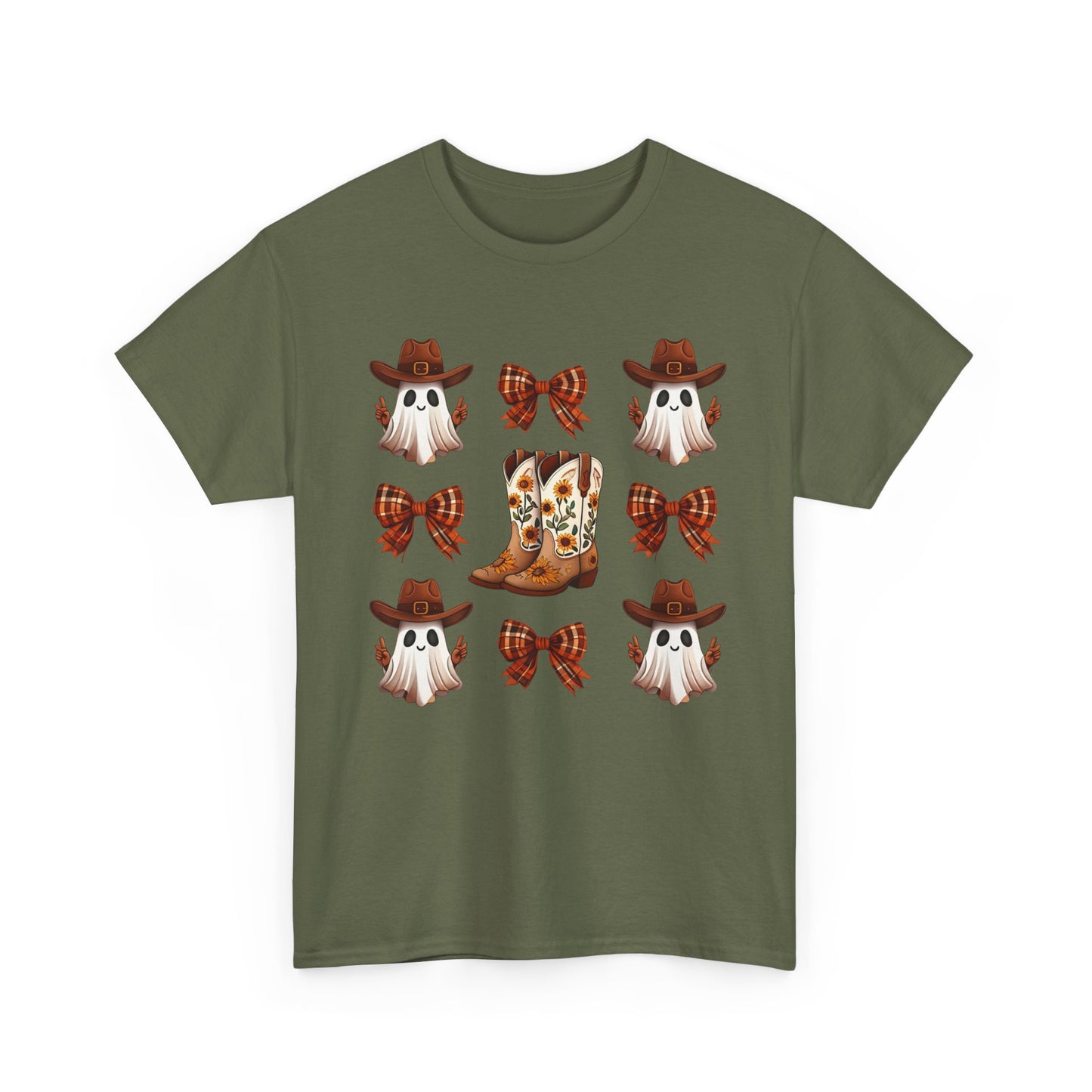 Boo Cowgirl Unisex Heavy Cotton Tee