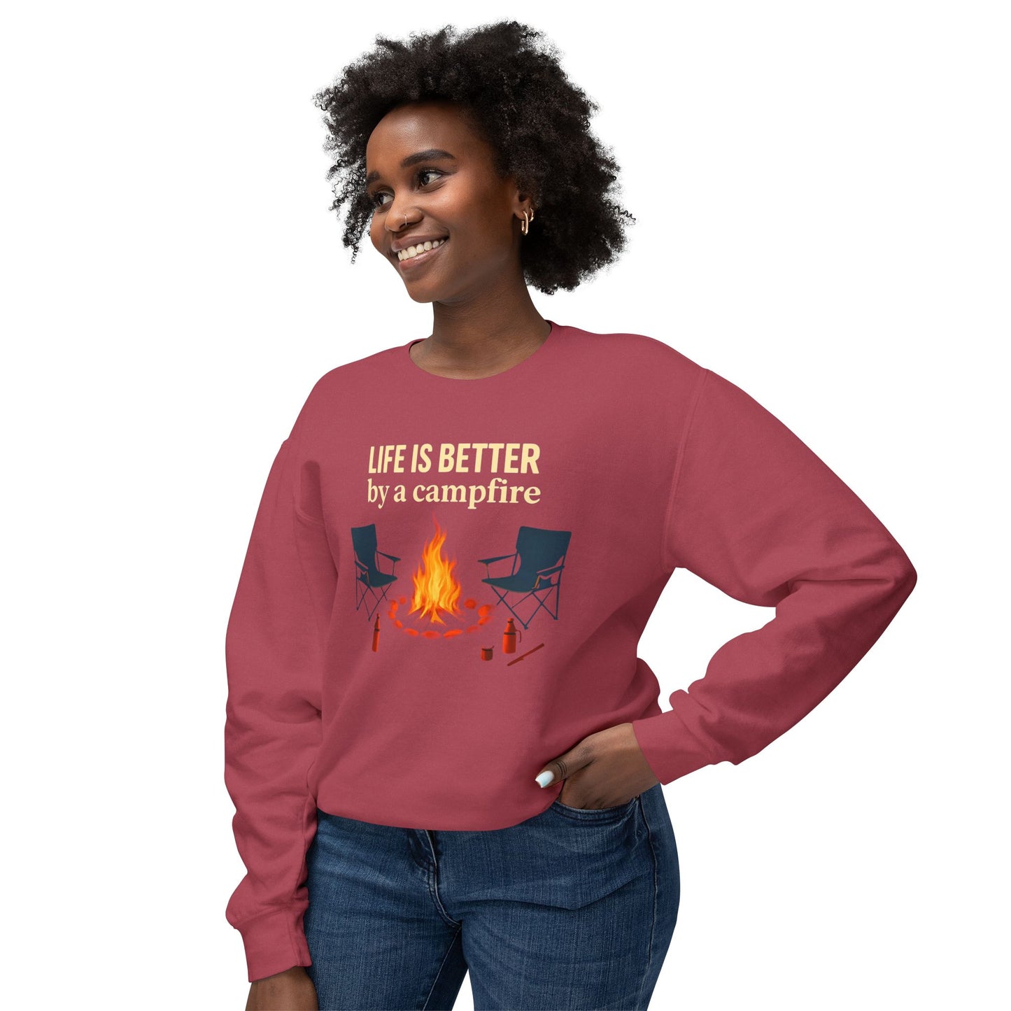 Life is Better Camping Sweatshirt
