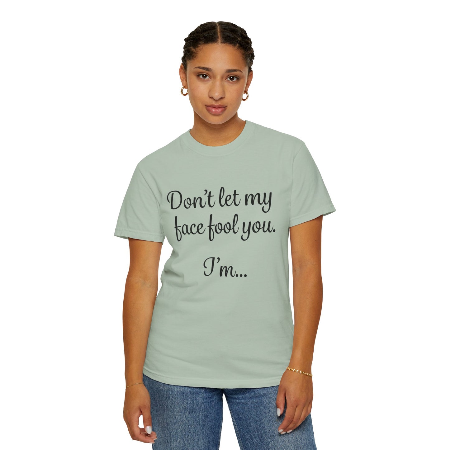 Sunburnt Hungry Sassy Garment-Dyed T-shirt