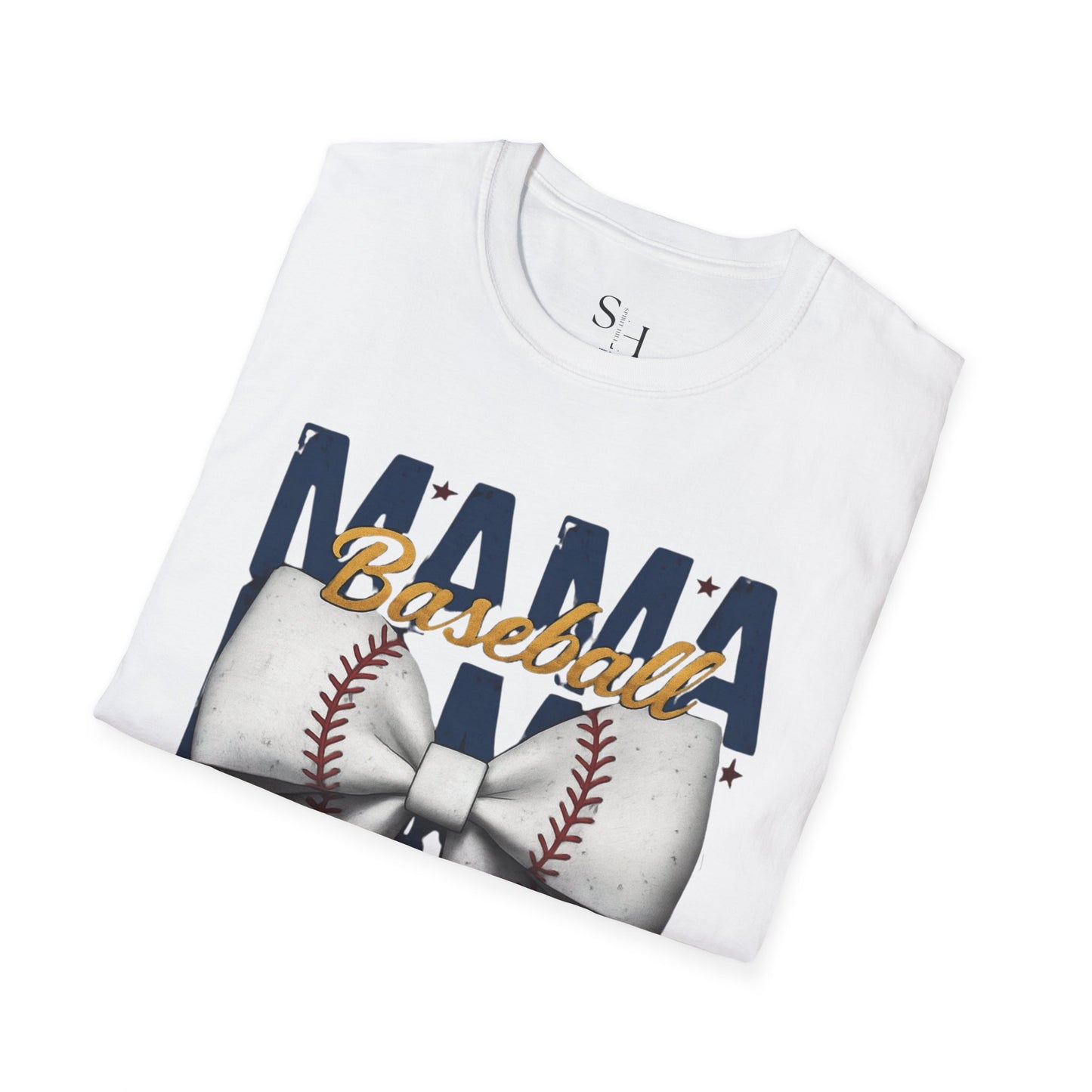 Mama Baseball Unisex T-Shirt - Softstyle Tee