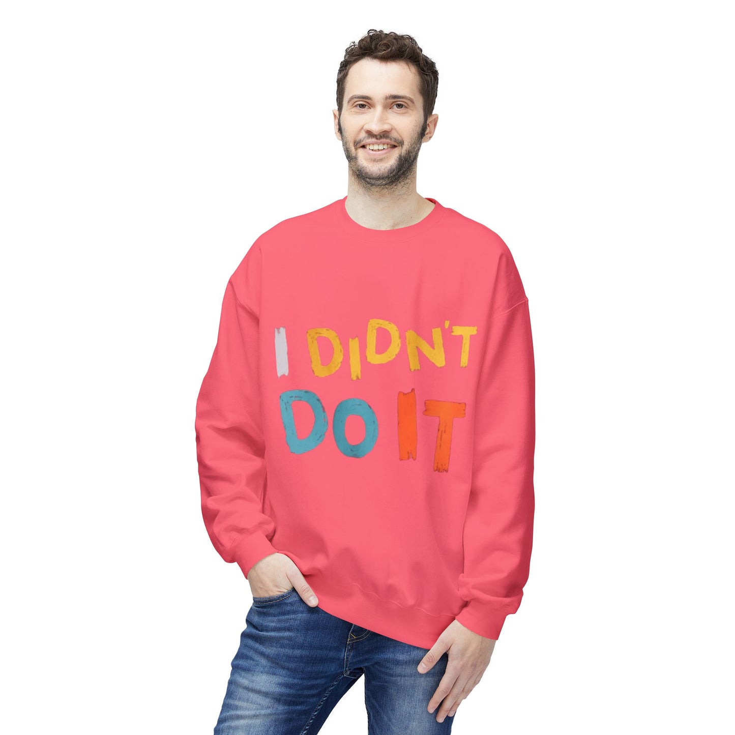 I Didn't Do It Unisex Crewneck Sweatshirt