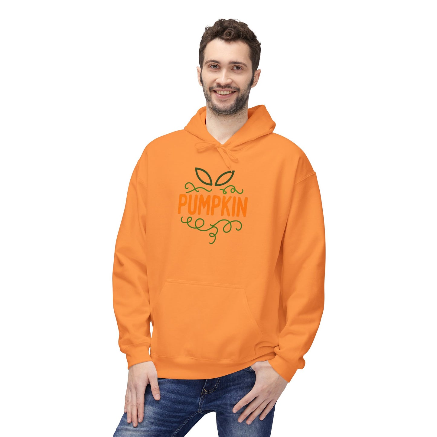 Pumpkin Fleece Hoodie