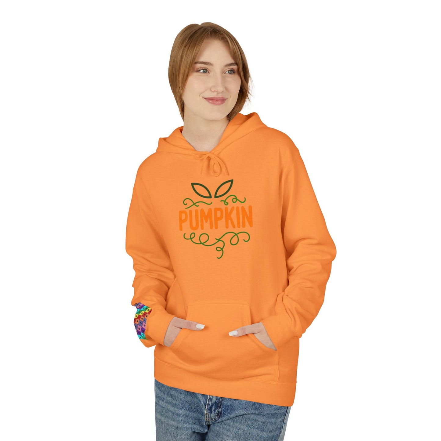 Pumpkin Fleece Hoodie