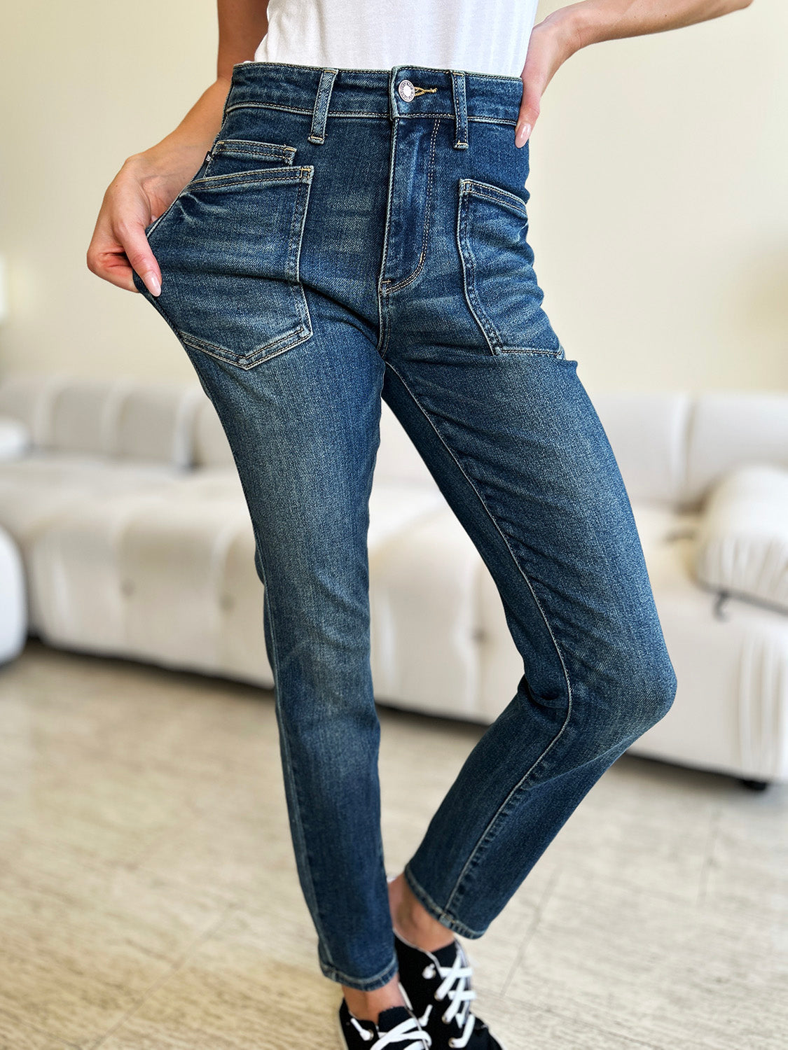 Sophia Judy Blue High Waist Skinny Jeans