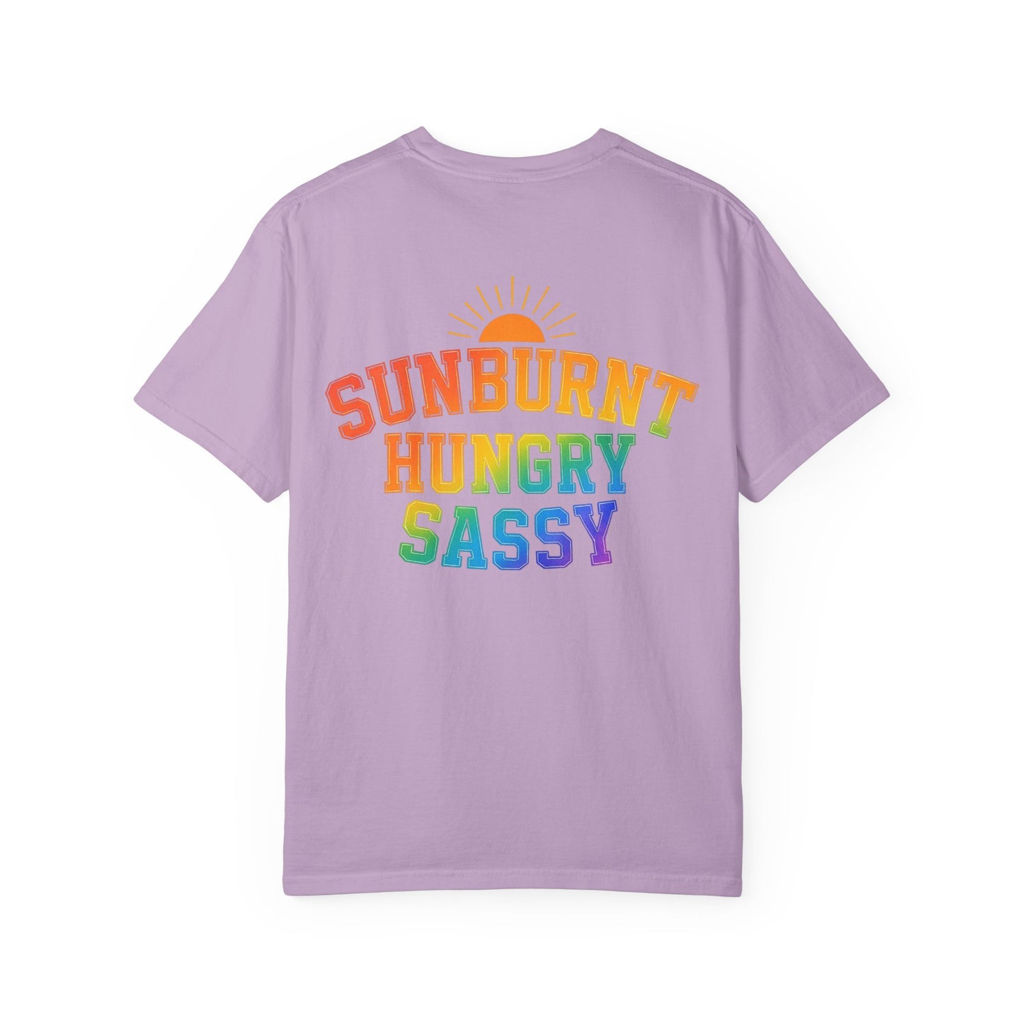 Sunburnt Hungry Sassy Garment-Dyed T-shirt