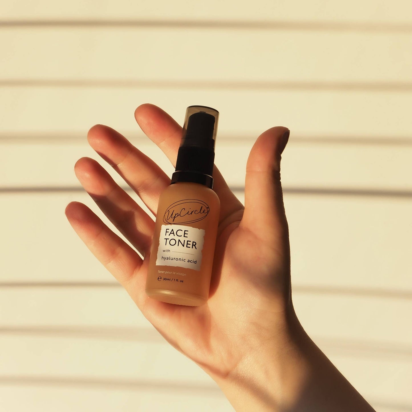 Vegan Face Toner with Hyaluronic Acid for Summer - Beach Travel Size