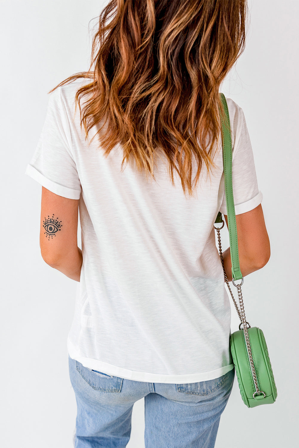 CAN'T BE TAMED Graphic Round Neck Short Sleeve T-Shirt