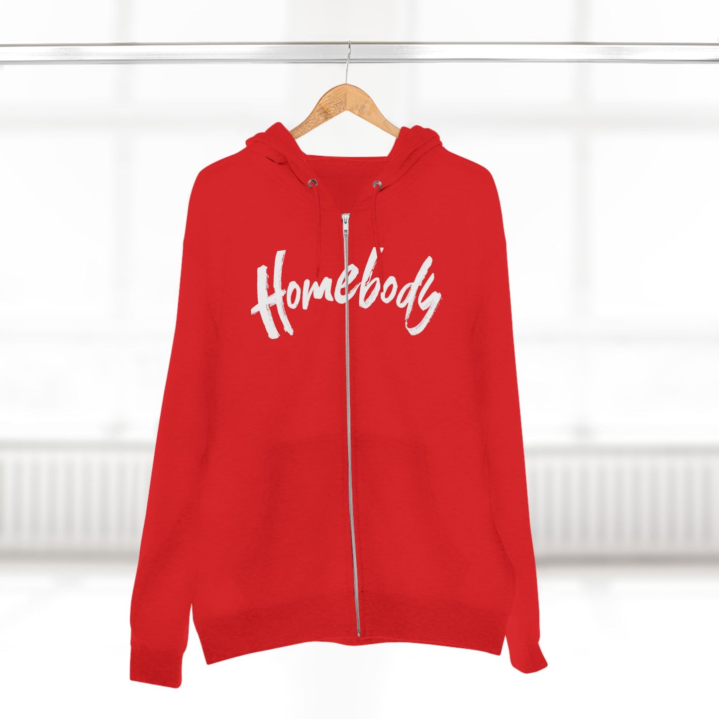 Homebody Unisex Zip Hoodie