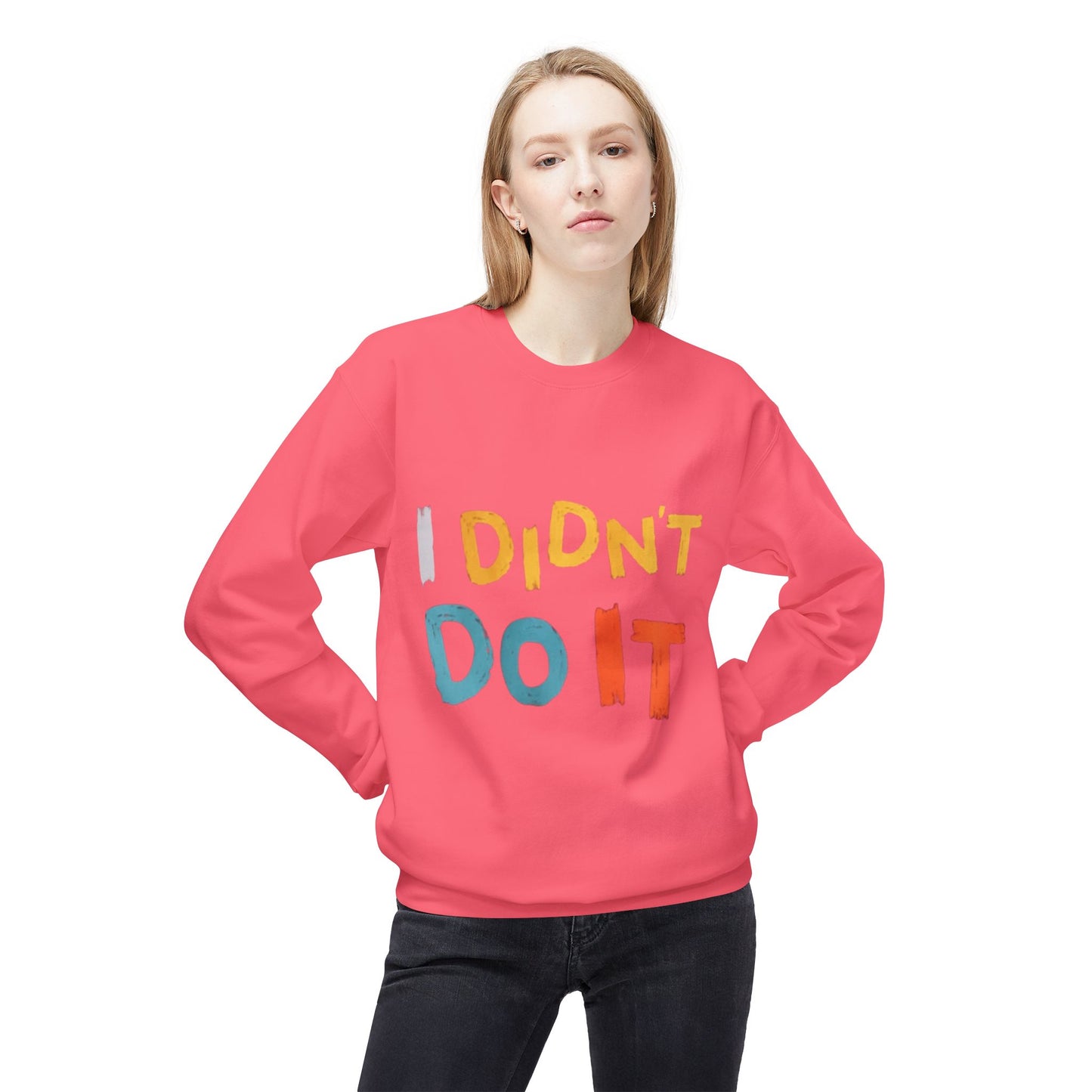 I Didn't Do It Unisex Crewneck Sweatshirt