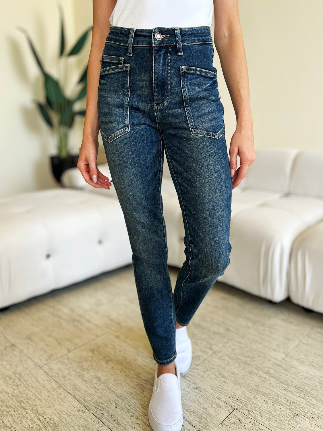 Sophia Judy Blue High Waist Skinny Jeans