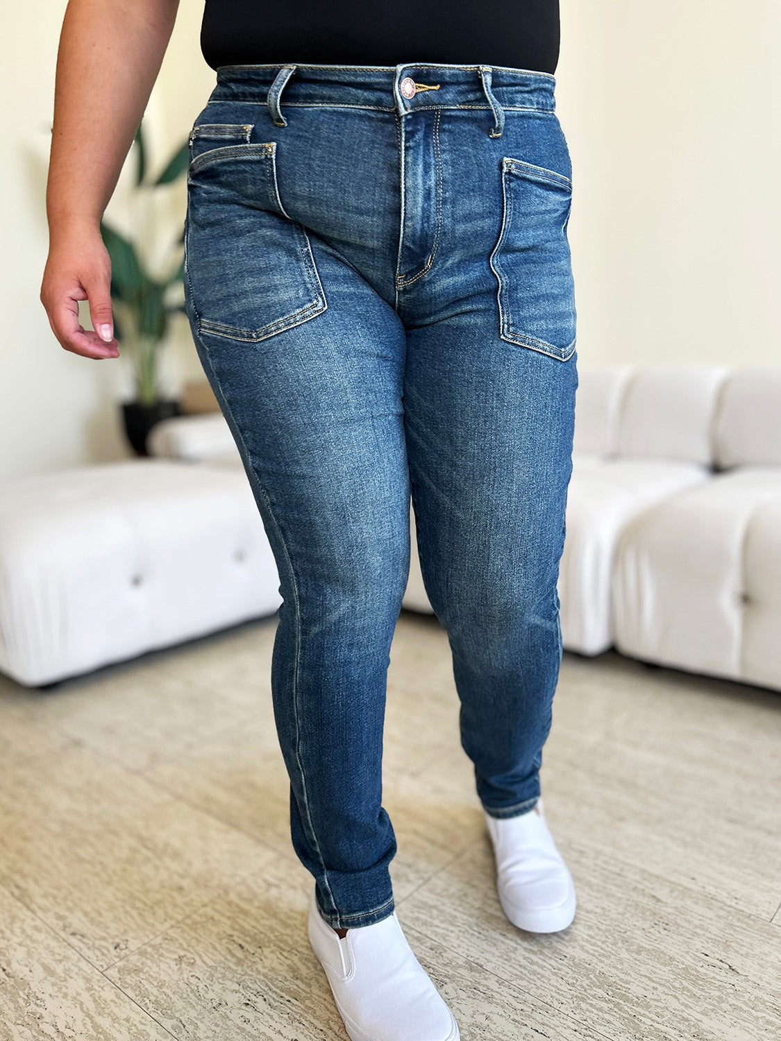 Sophia Judy Blue High Waist Skinny Jeans