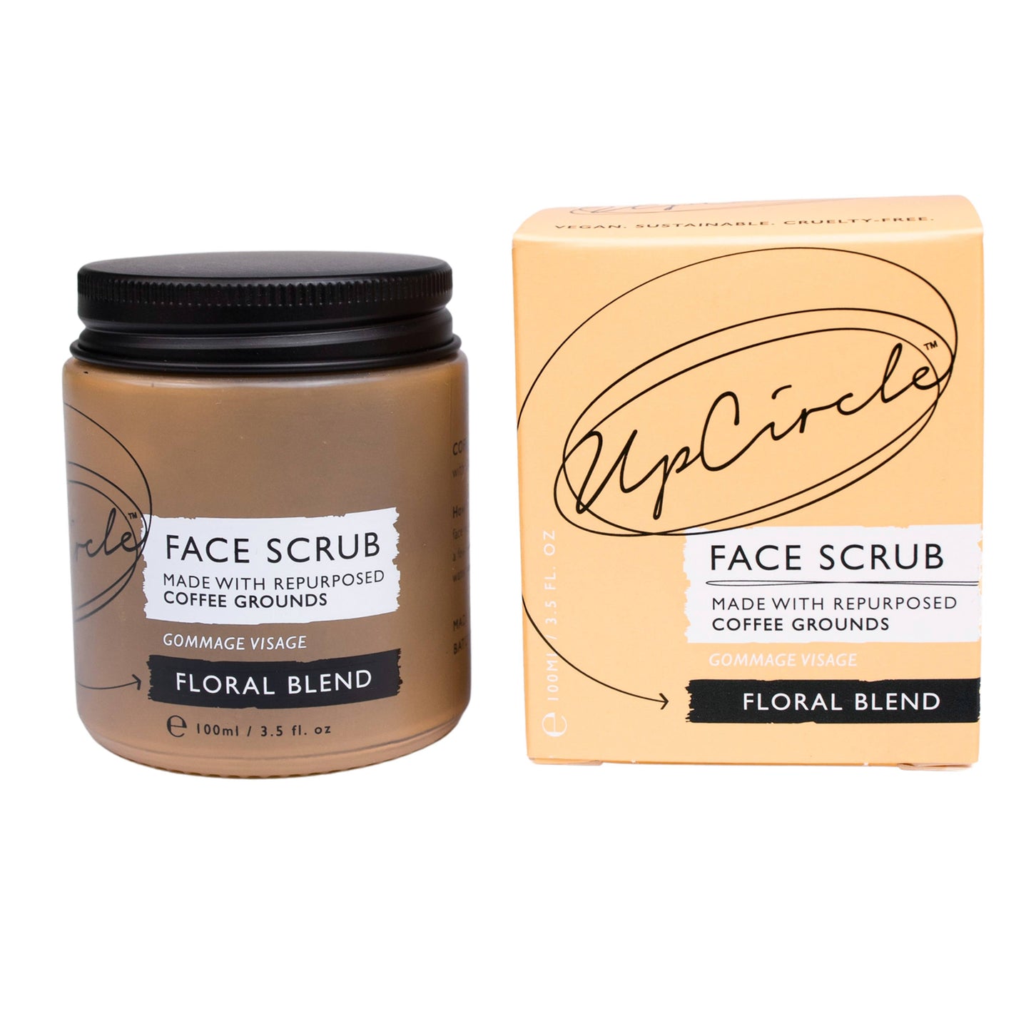 Coffee Face Scrub - Floral Blend