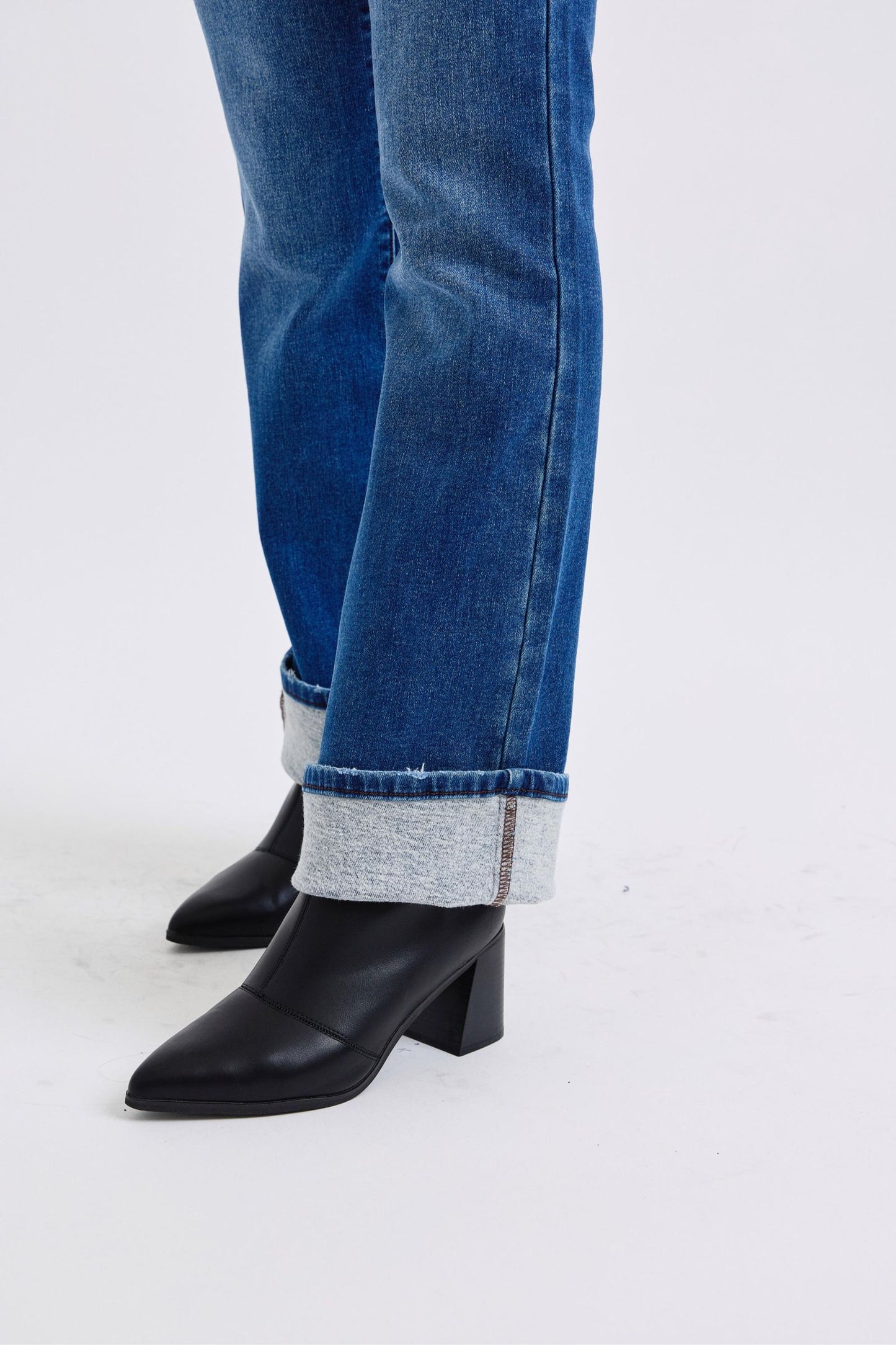 Day 17 - Judy Blue Mid-Rise Bootcut Jeans with Thermal Lining