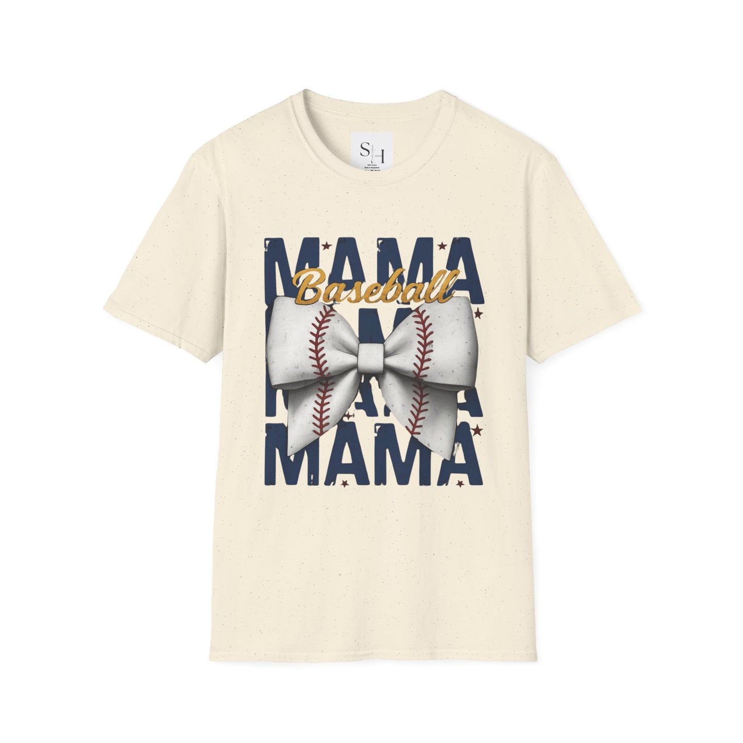 Mama Baseball Unisex T-Shirt - Softstyle Tee