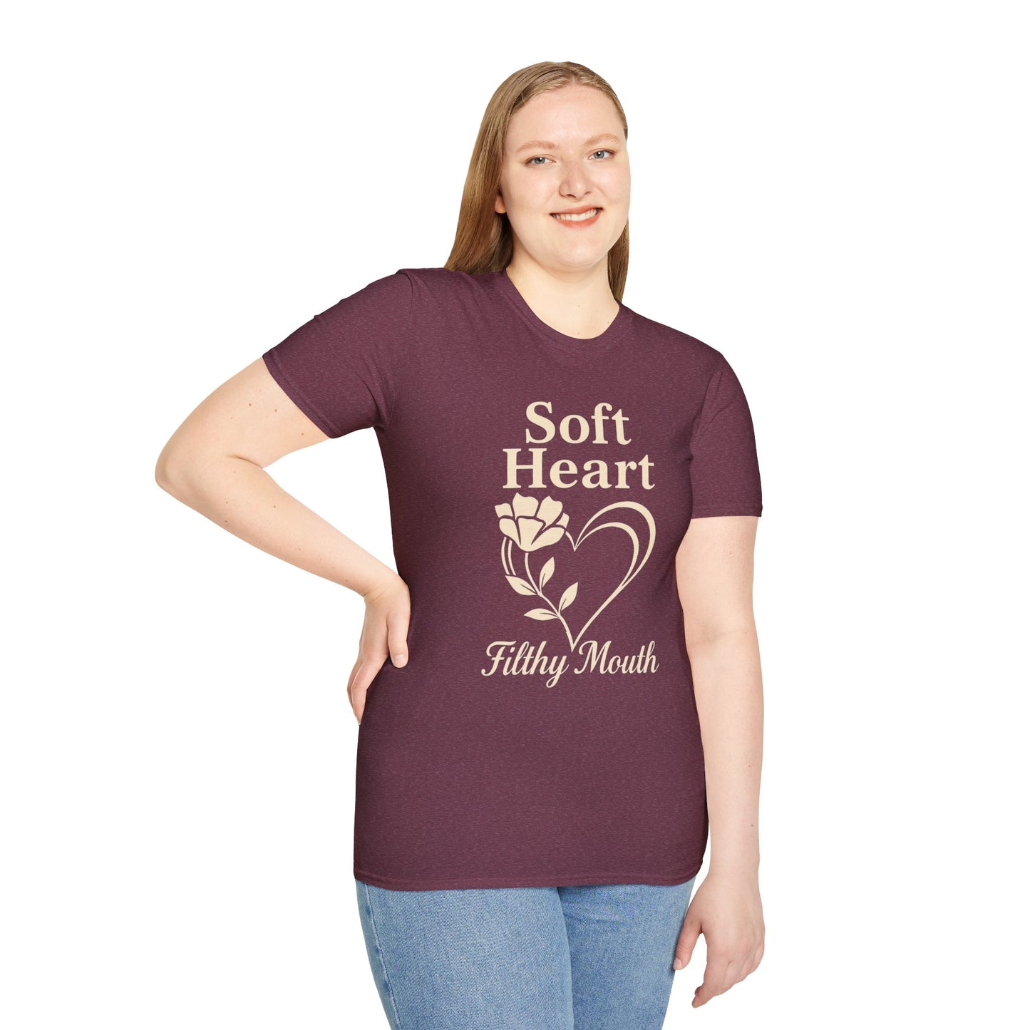 Soft Heart Filthy Mouth Unisex T-Shirt