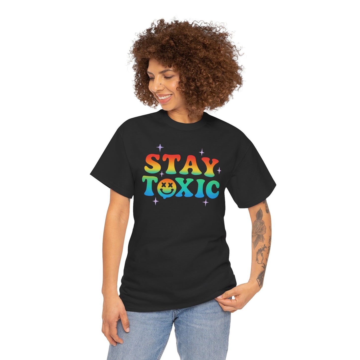 Stay Toxic Unisex Heavy Cotton Tee