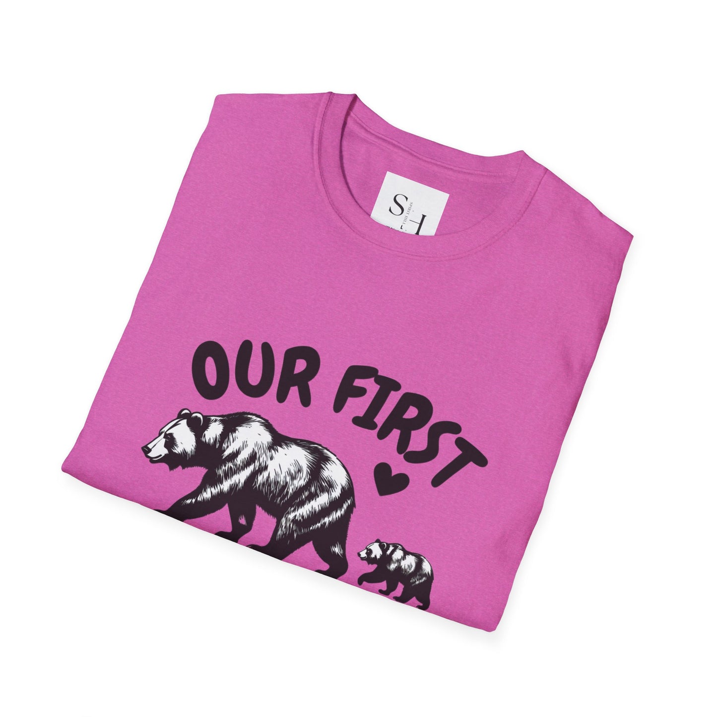 Our First Mother's Day 2025 Unisex Softstyle T-Shirt