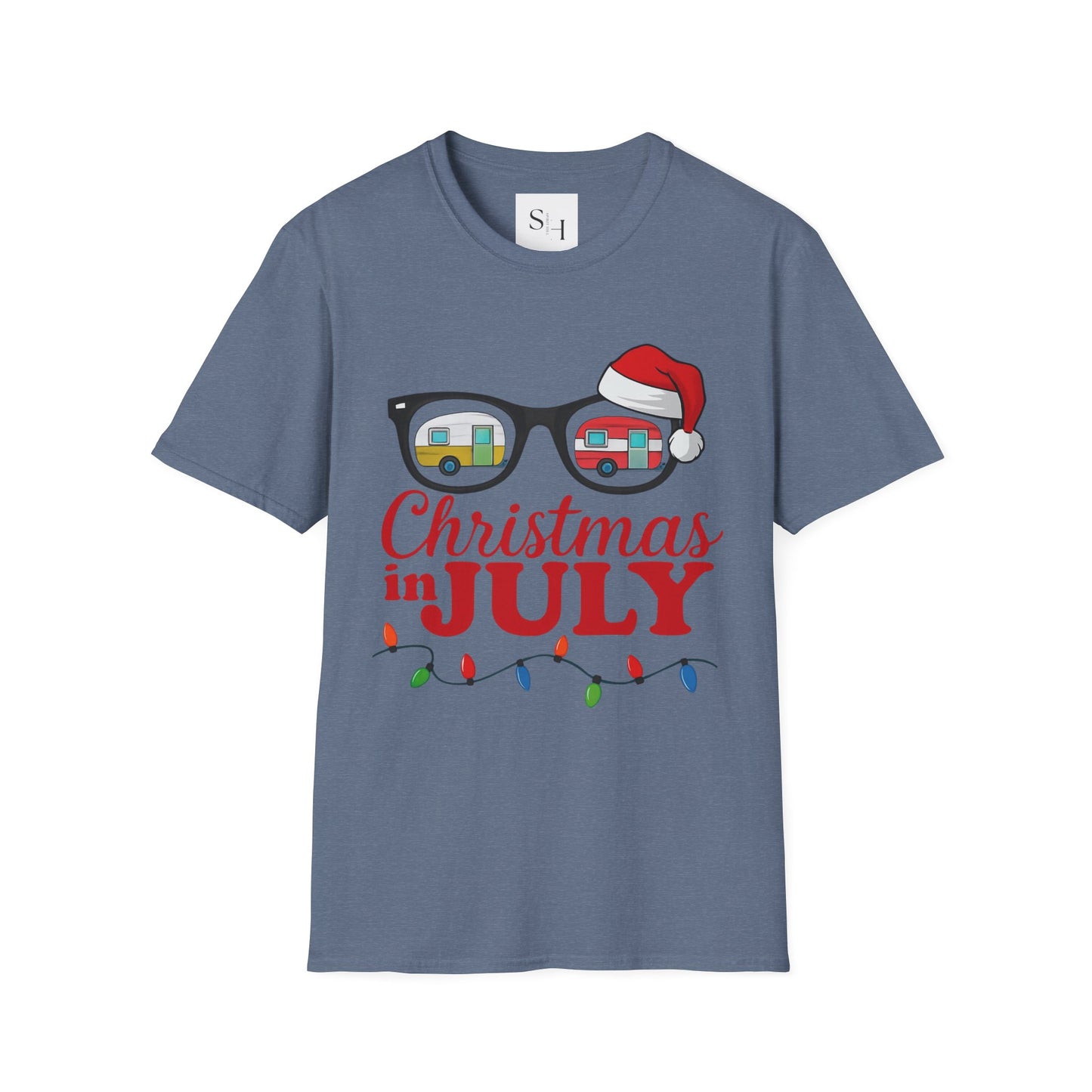 Christmas in July T-Shirt, Unisex Softstyle Tee