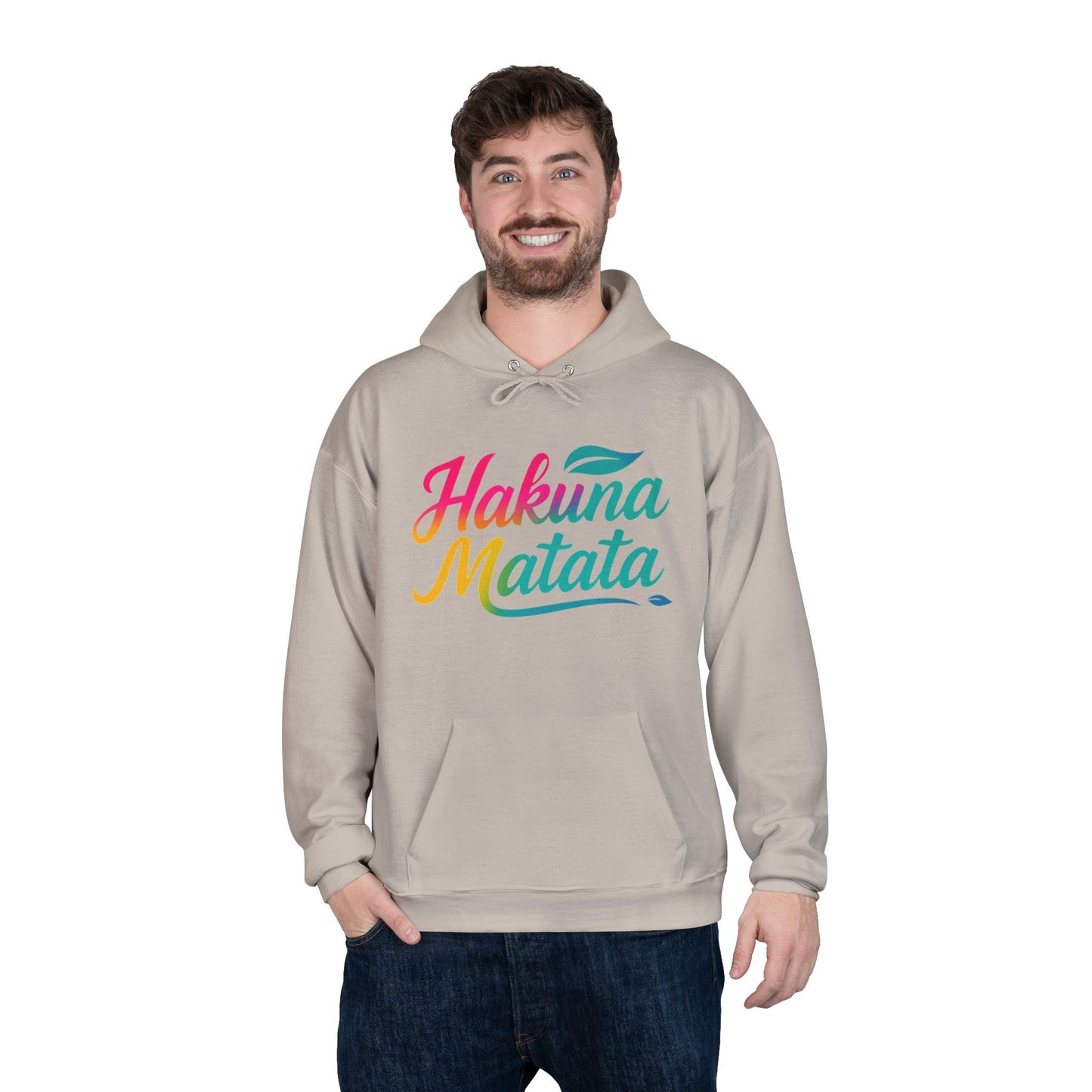 Hakuna Matata Eco-Friendly Hoodie - Unisex Pullover Sweatshirt