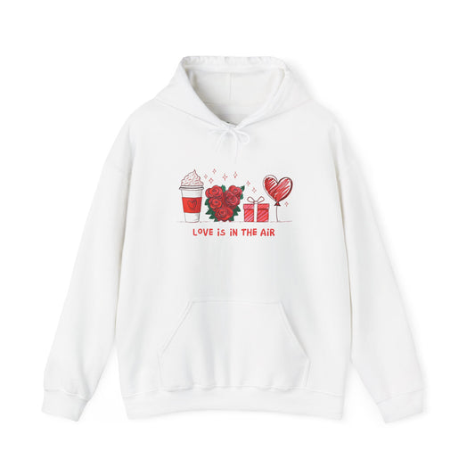 Love is in the Air Hooded Sweatshirt