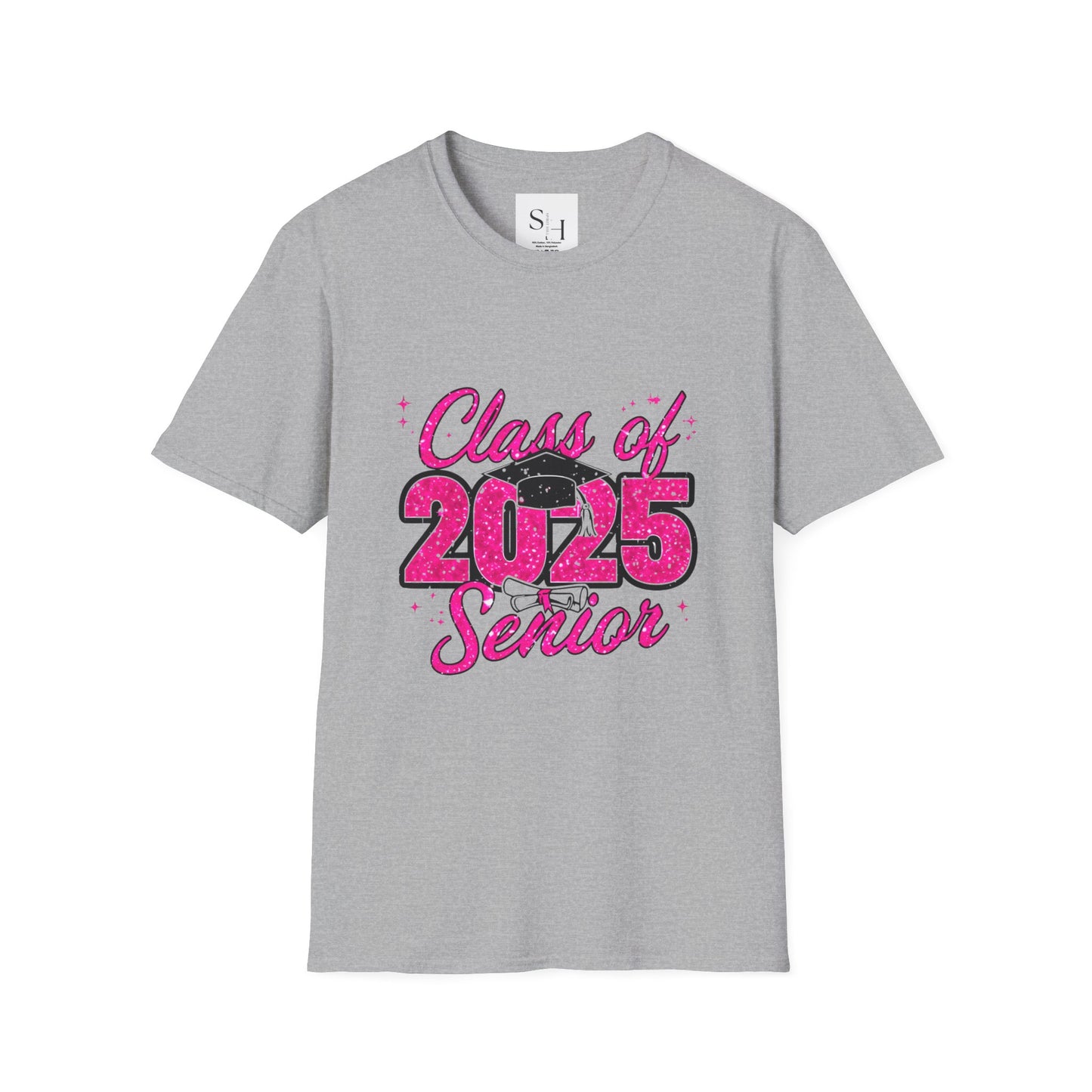 Class of 2025 Senior Unisex Softstyle T-Shirt – Celebrate Your Graduation!