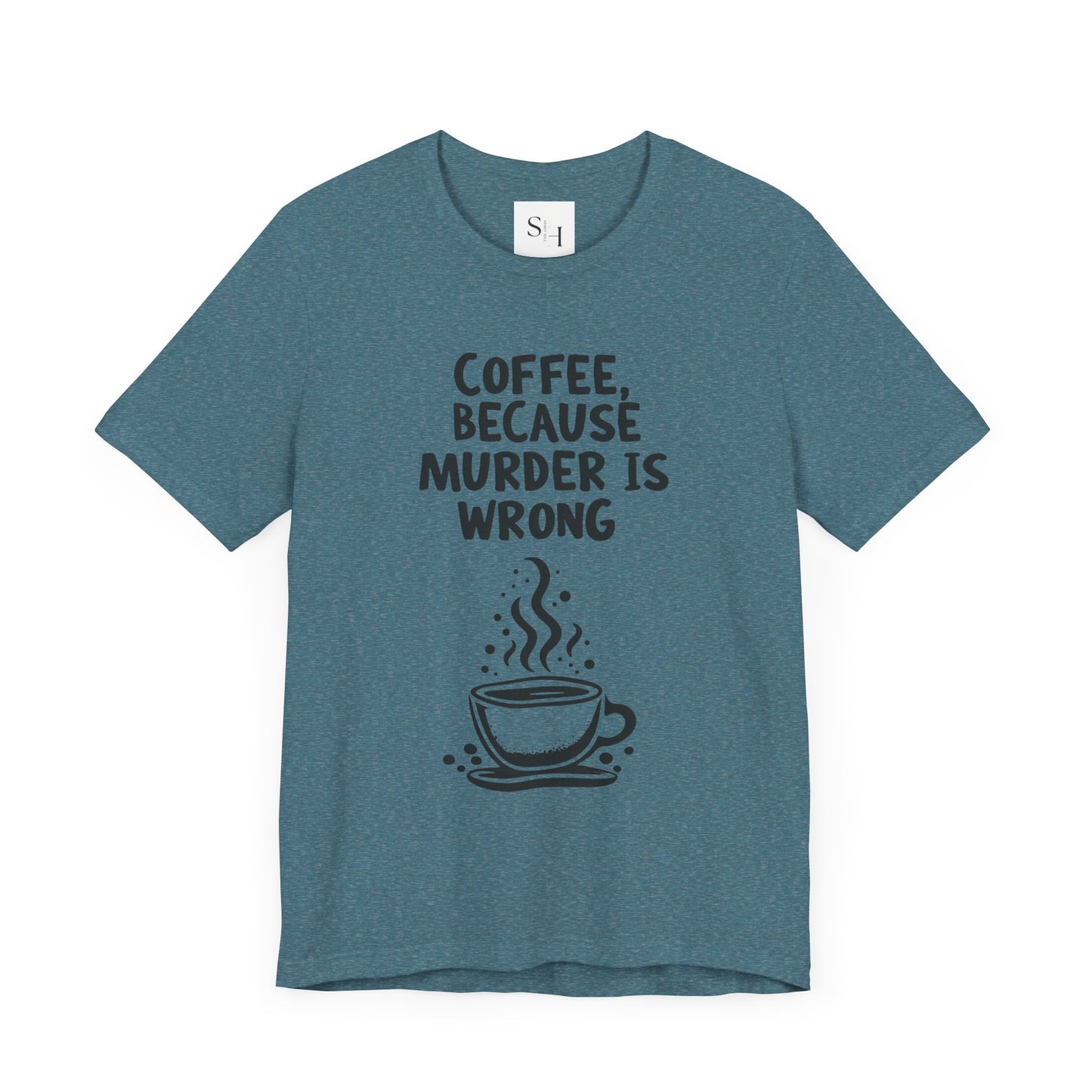 Coffee Unisex Jersey Short Sleeve Tee