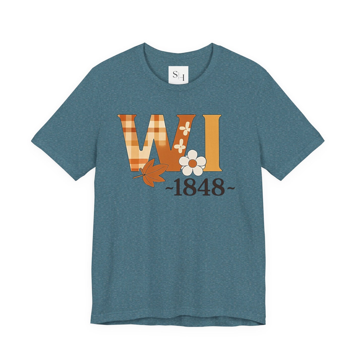 Wisconsin Autumn Vibes Unisex Tee