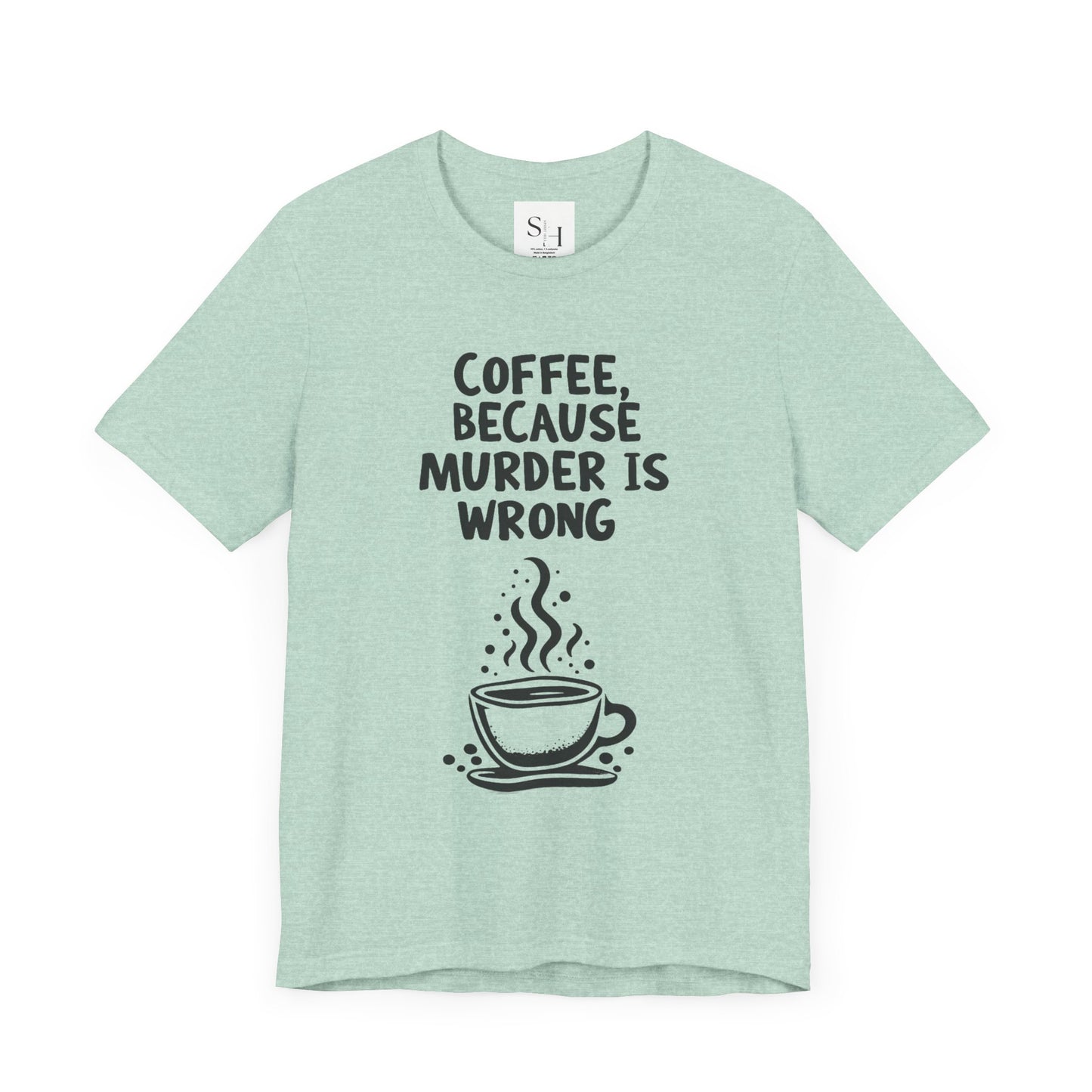 Coffee Unisex Jersey Short Sleeve Tee