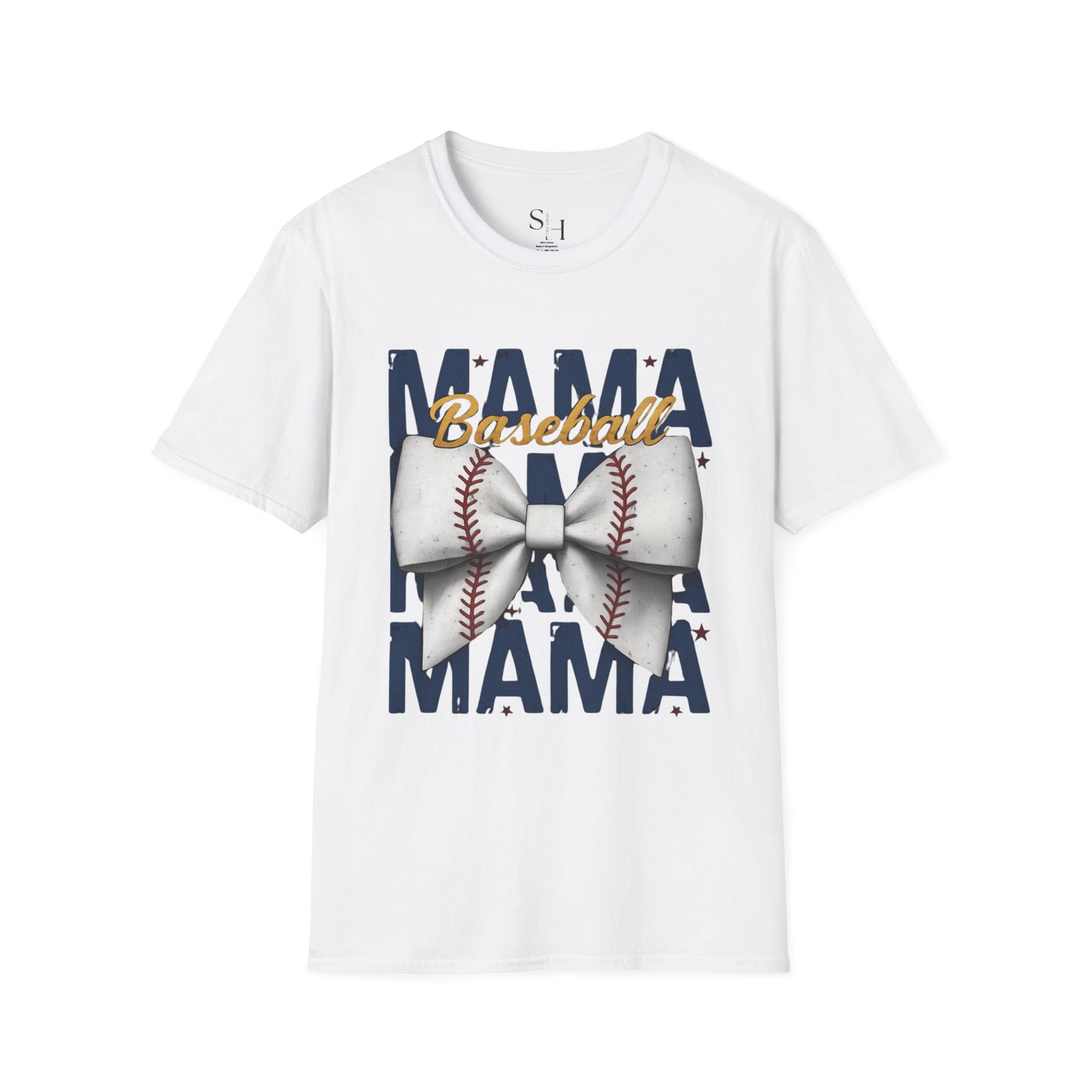 Mama Baseball Unisex T-Shirt - Softstyle Tee