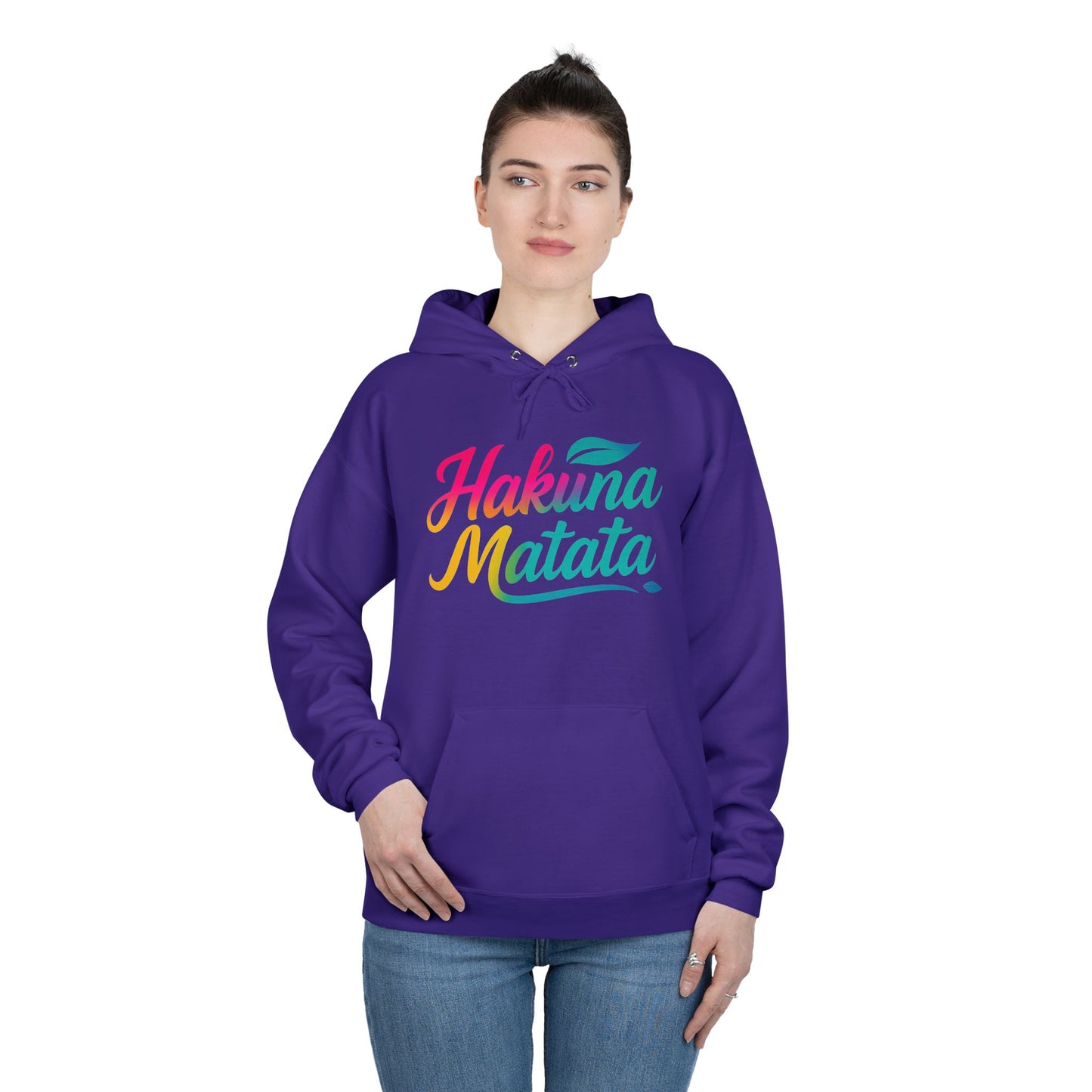 Hakuna Matata Eco-Friendly Hoodie - Unisex Pullover Sweatshirt