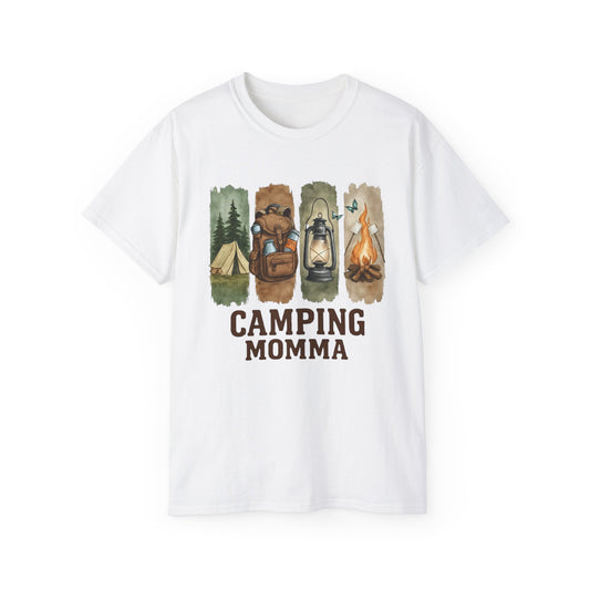 Camping Momma Unisex Ultra Cotton Tee