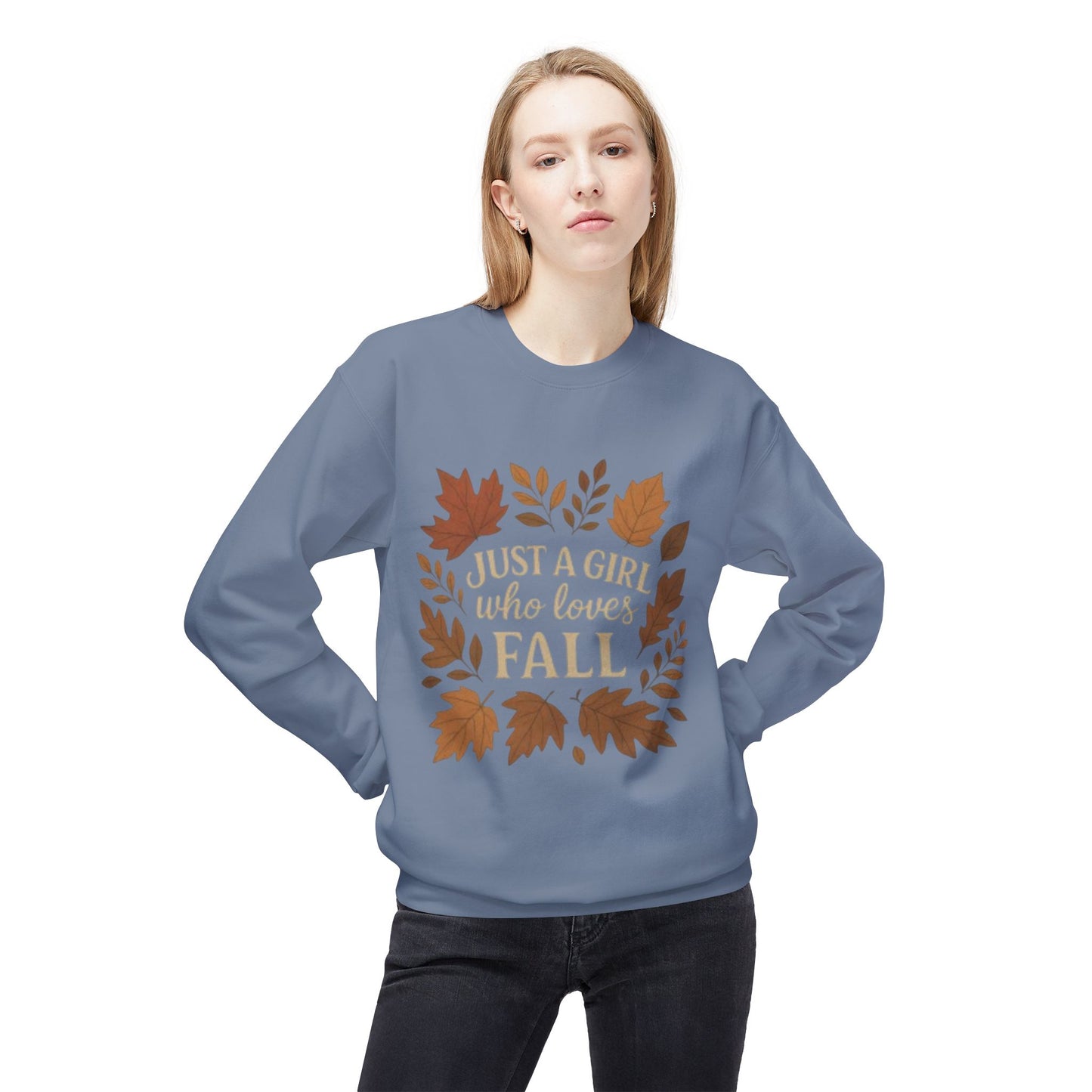 Fall Love Cozy Fleece Crewneck