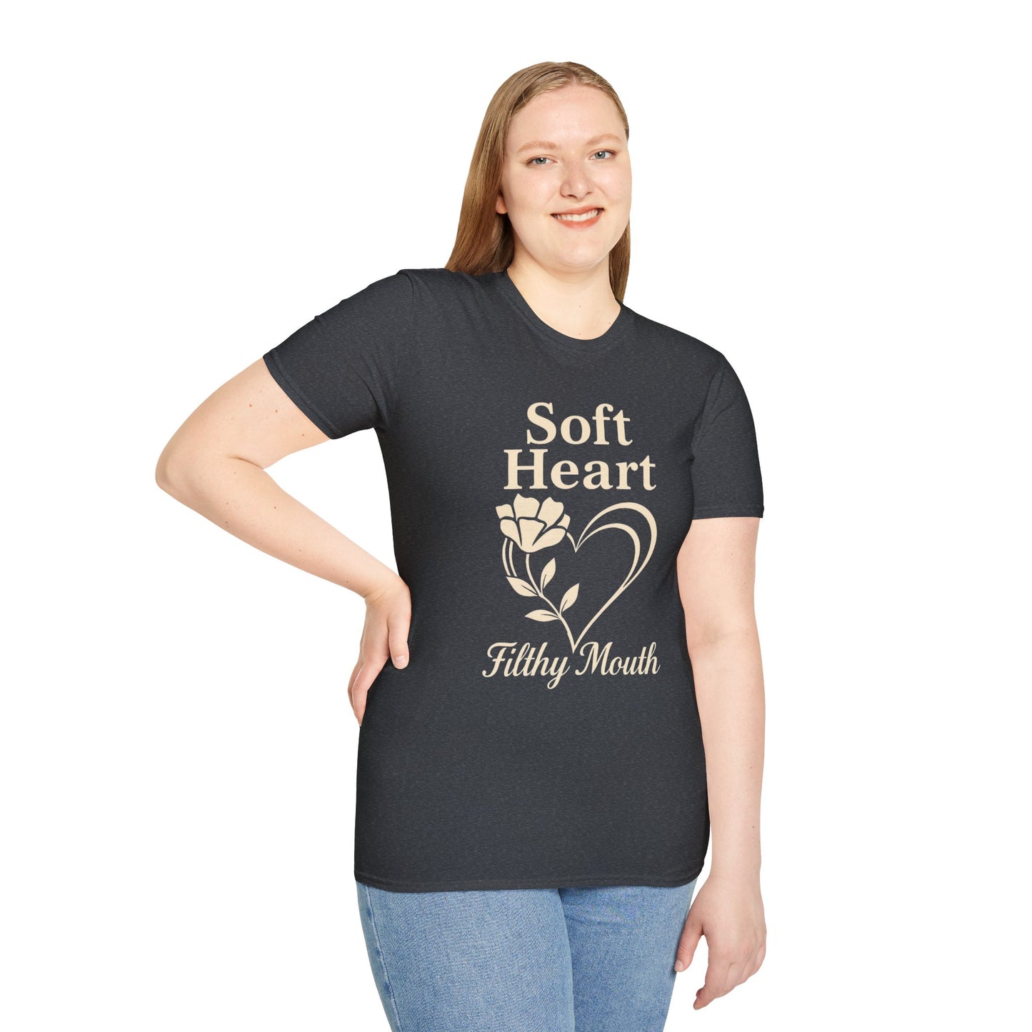 Soft Heart Filthy Mouth Unisex T-Shirt