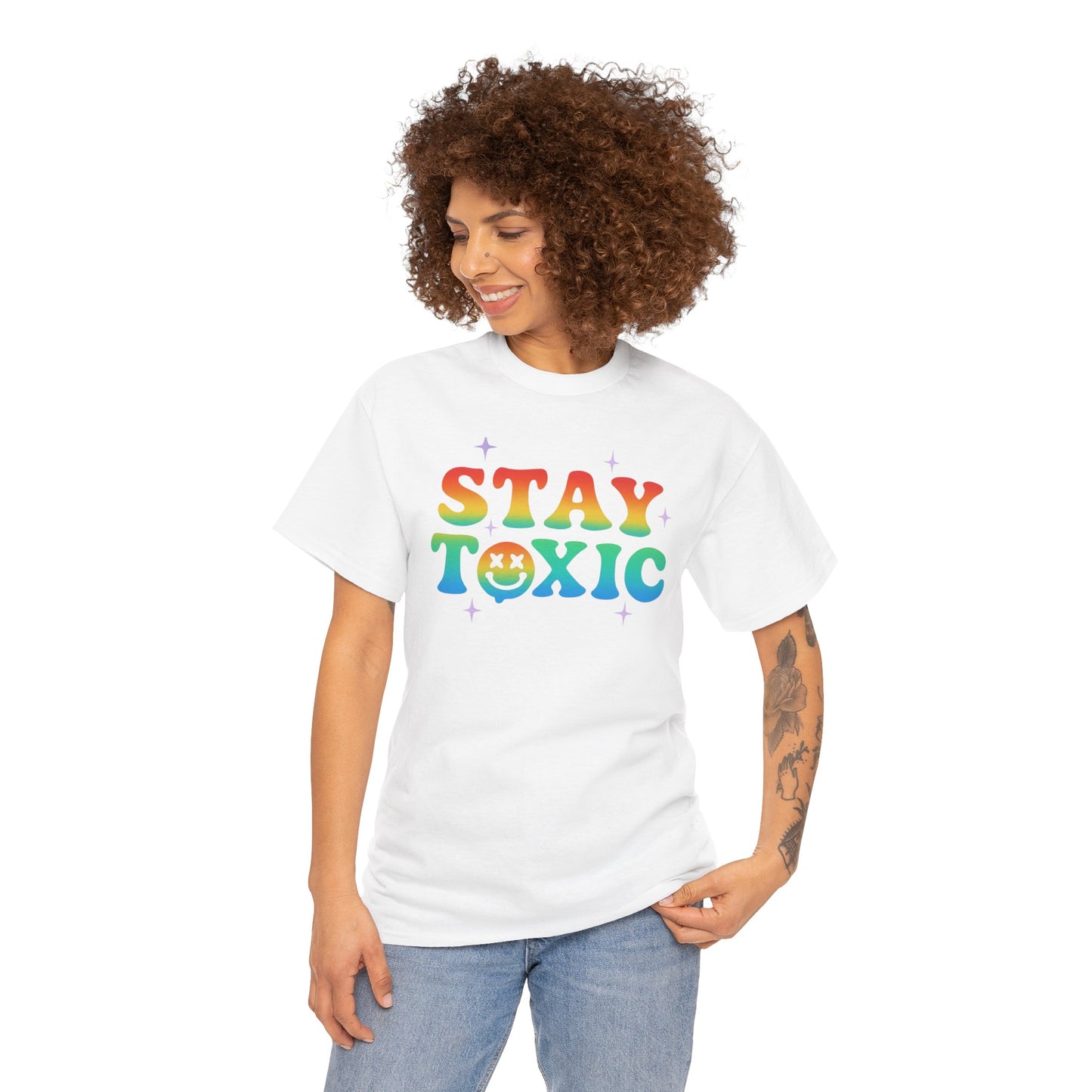Stay Toxic Unisex Heavy Cotton Tee