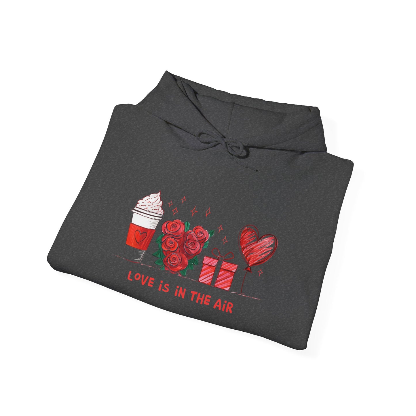 Love is in the Air Hooded Sweatshirt