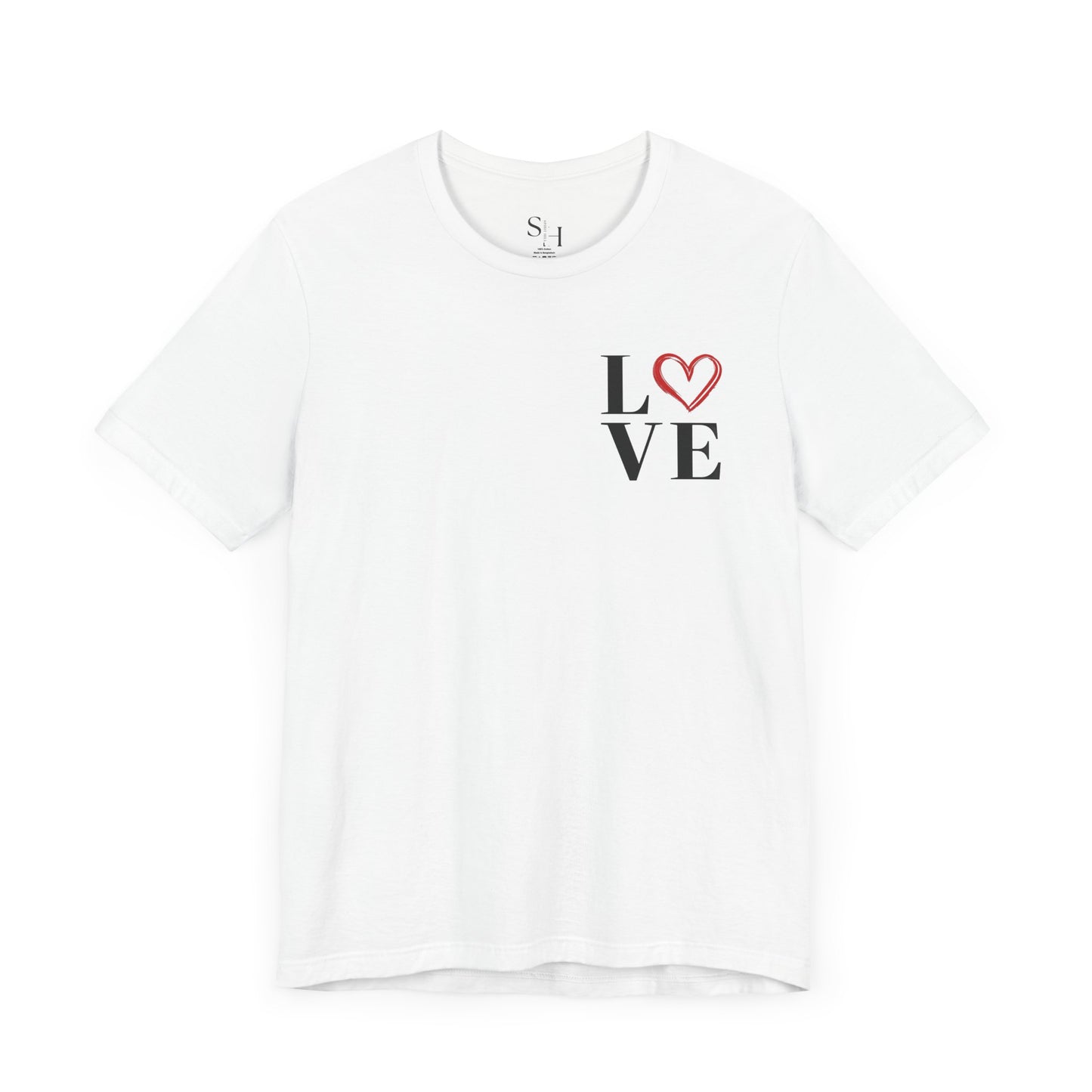 Love Unisex Jersey Short Sleeve Tee