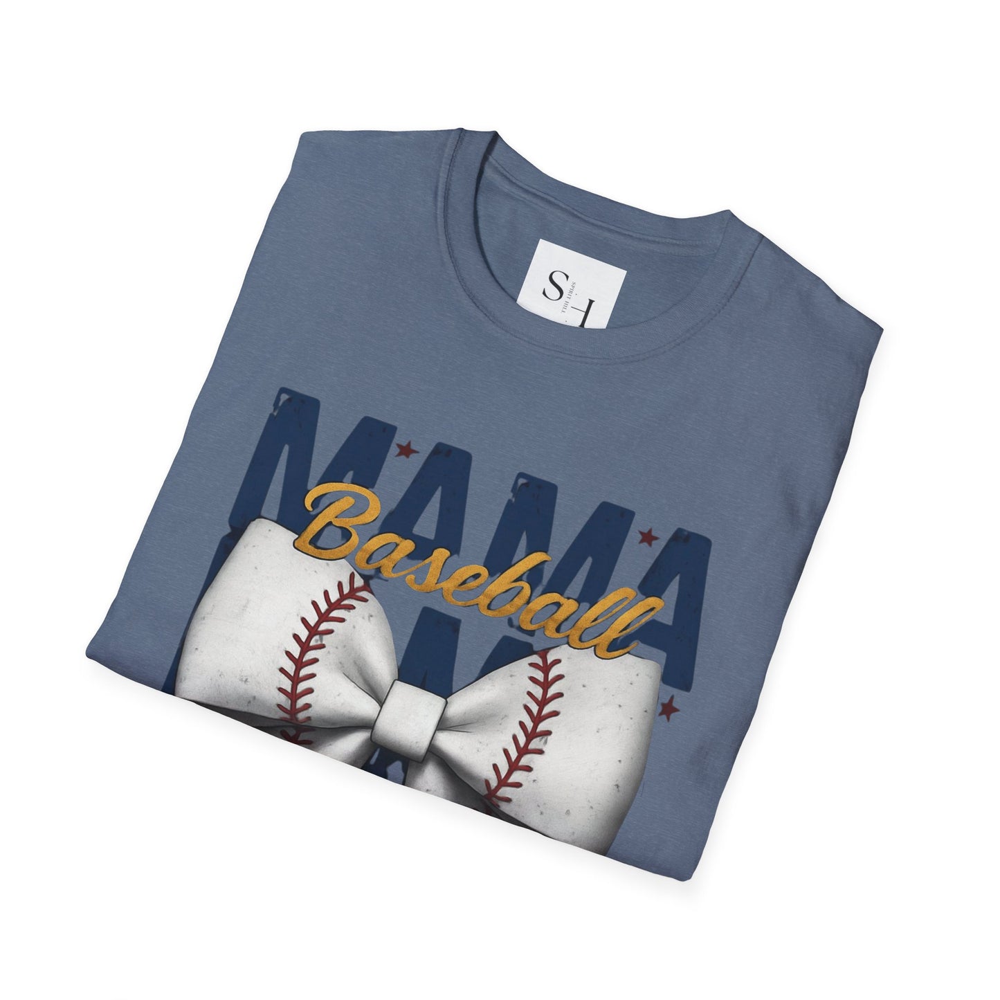 Mama Baseball Unisex T-Shirt - Softstyle Tee