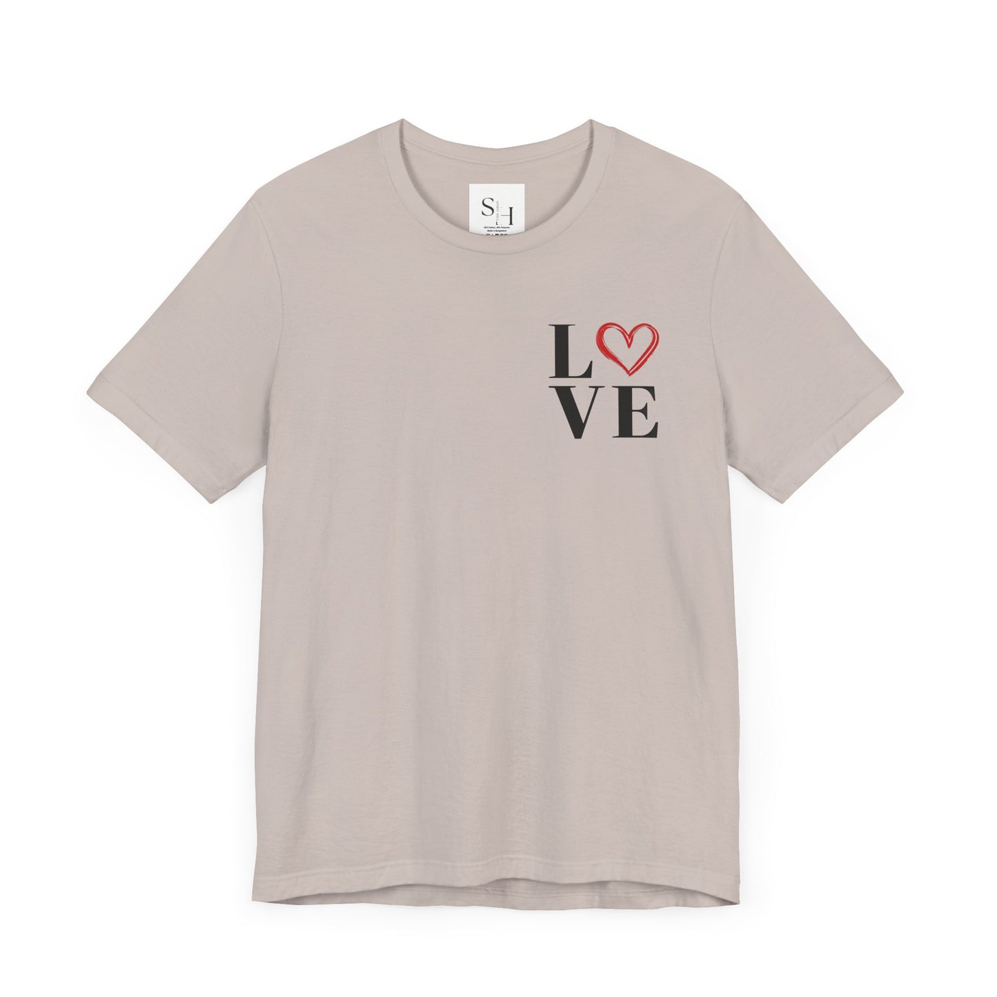 Love Unisex Jersey Short Sleeve Tee