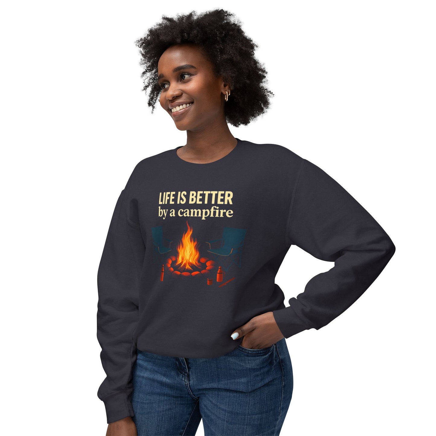 Life is Better Camping Sweatshirt
