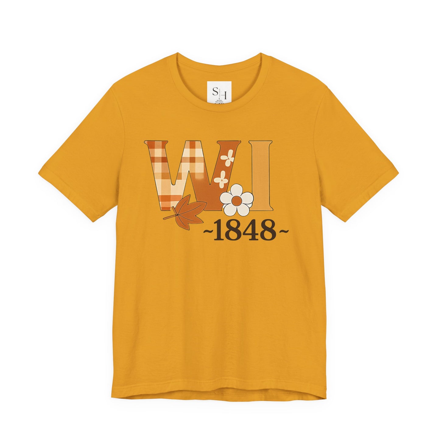 Wisconsin Autumn Vibes Unisex Tee